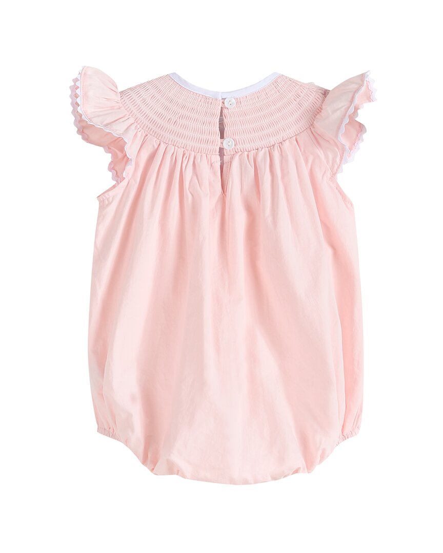 Lil Cactus Running Bunnies Smocked Flutter Romper