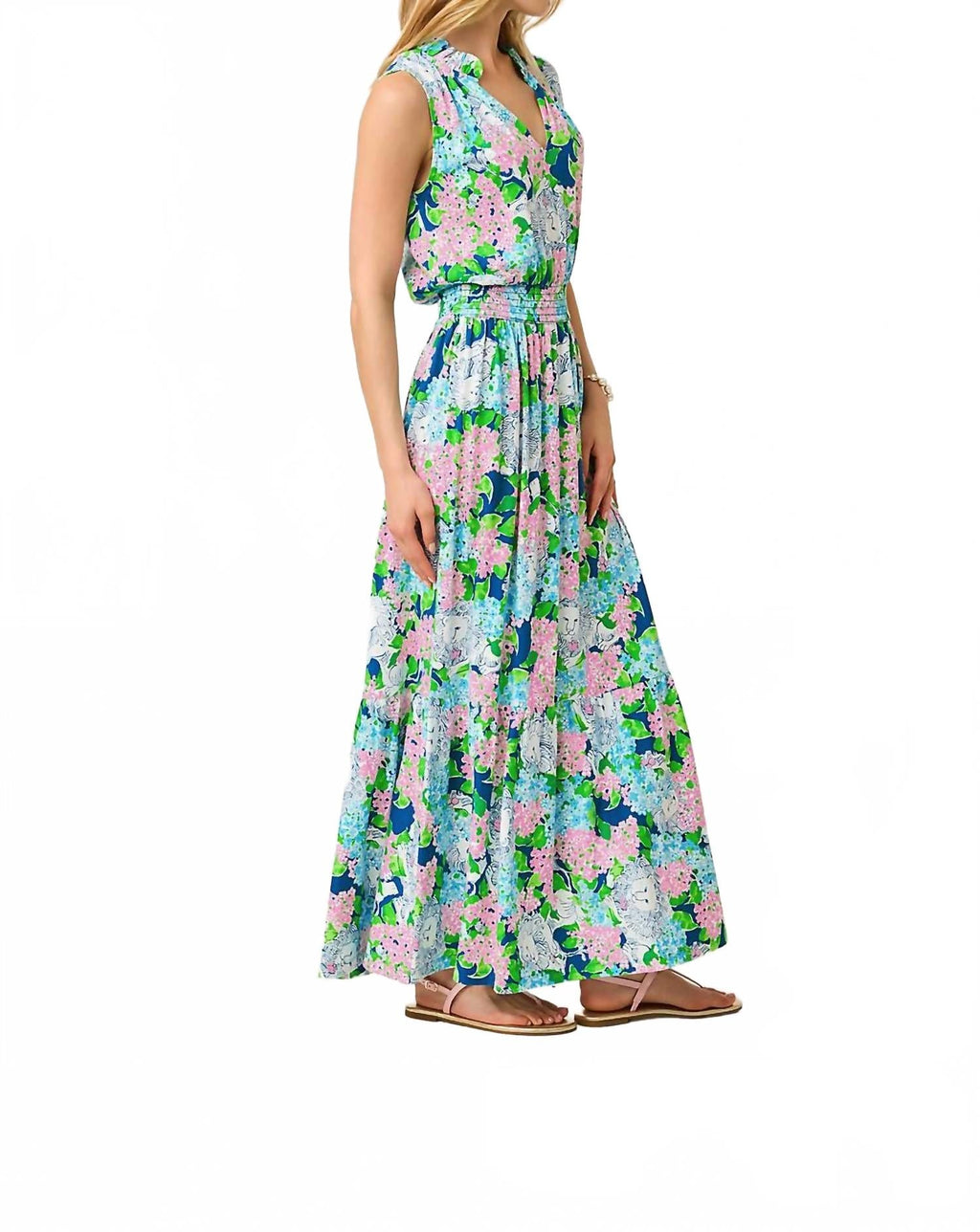 Amiria Maxi Dress In Lydia The Lion