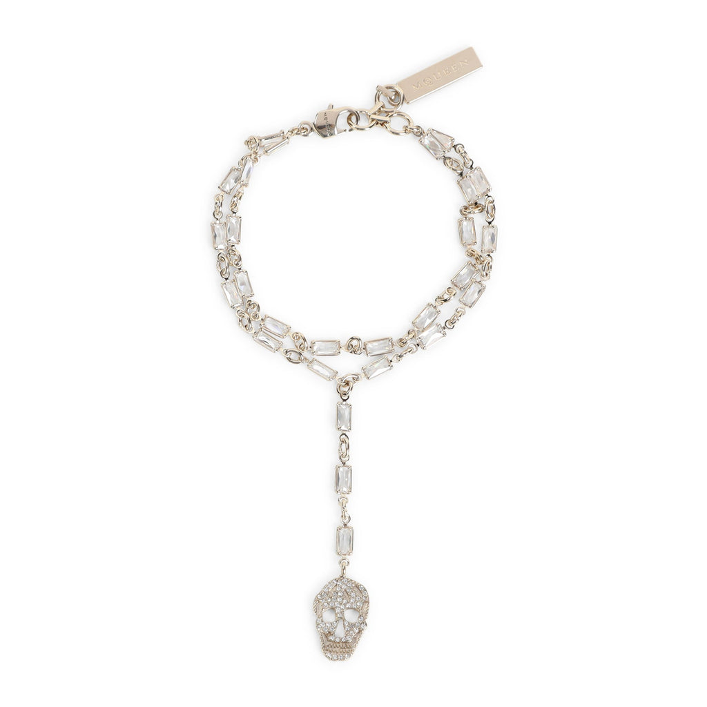 Alexander Mcqueen Pavè Skull Bracelet Women
