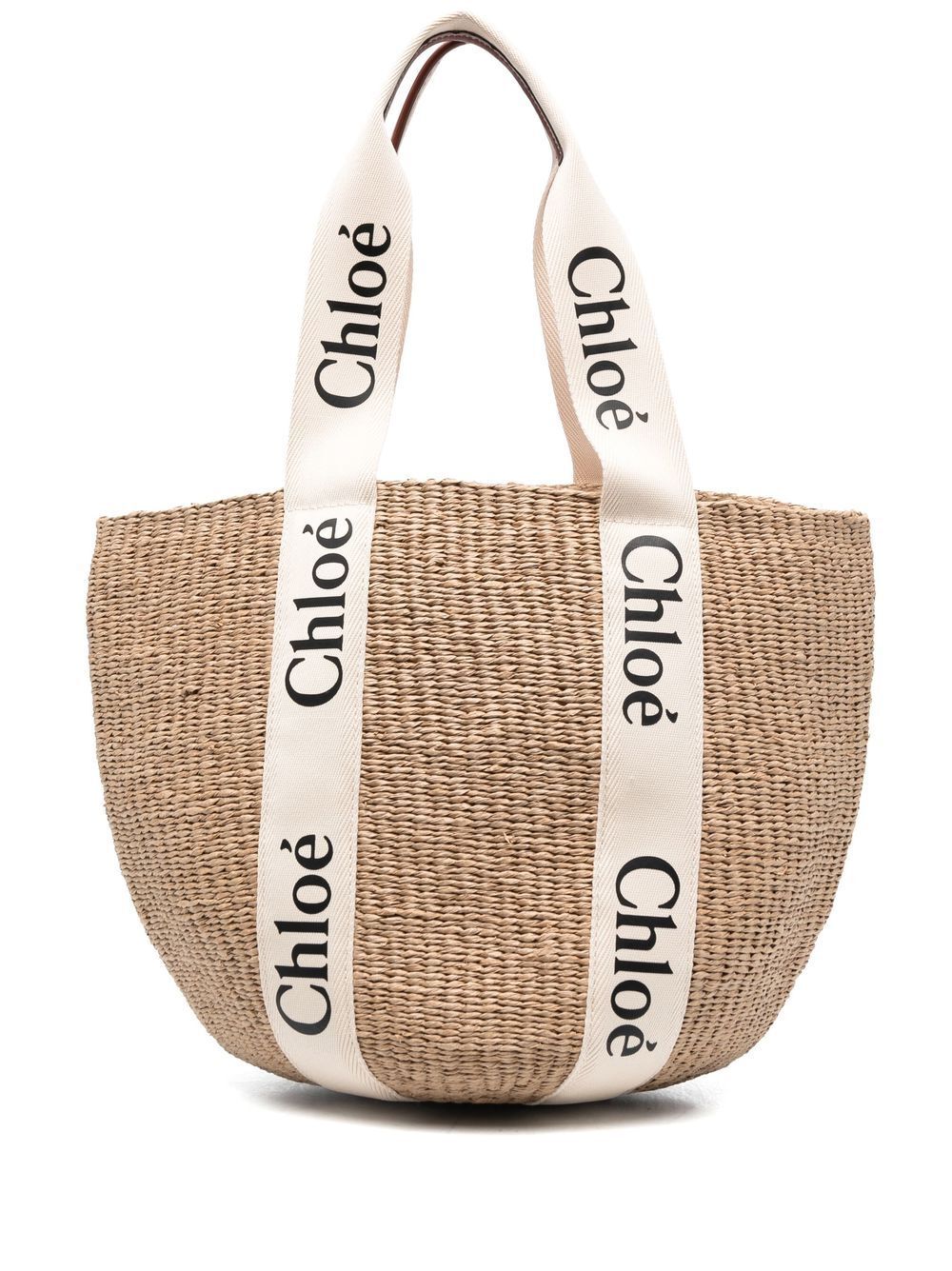 Chloe Women Borsa Cesto Woody Grande