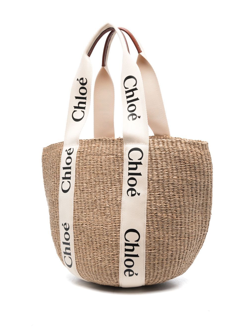 Chloe Women Borsa Cesto Woody Grande