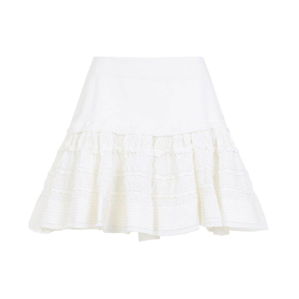 Alaïa Ruffle Mini Skirt Women