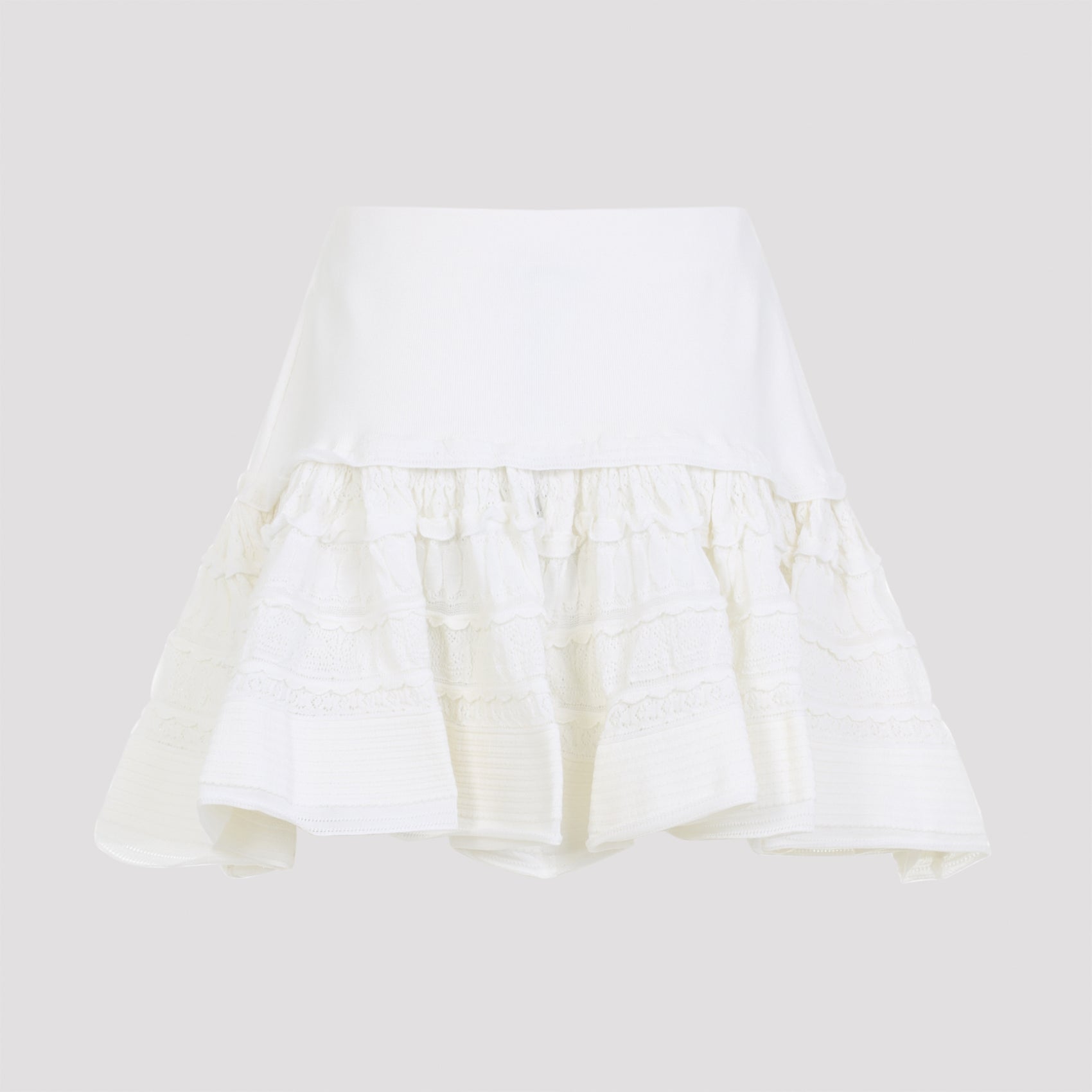Alaïa Ruffle Mini Skirt Women