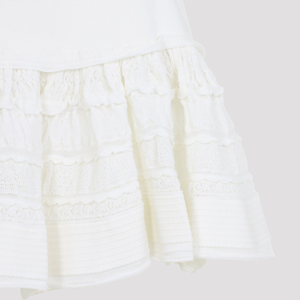 Alaïa Ruffle Mini Skirt Women