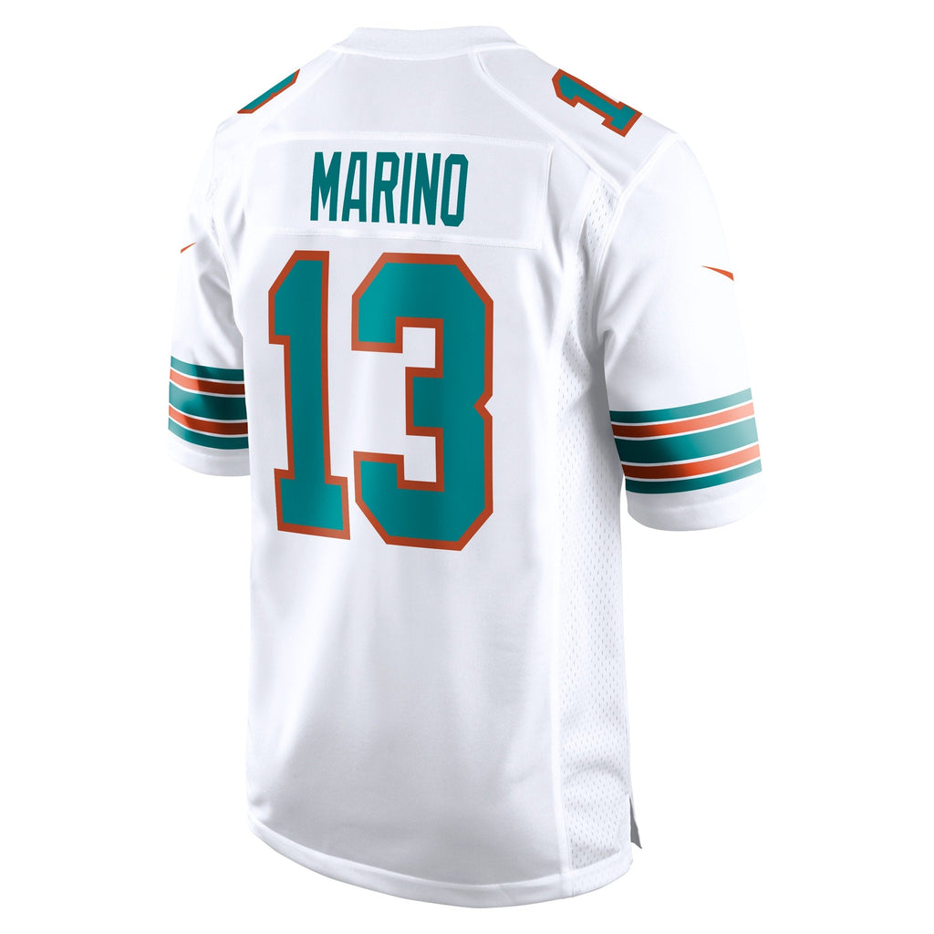 Miami Dolphins Dan Marino White Retired Player Jersey
