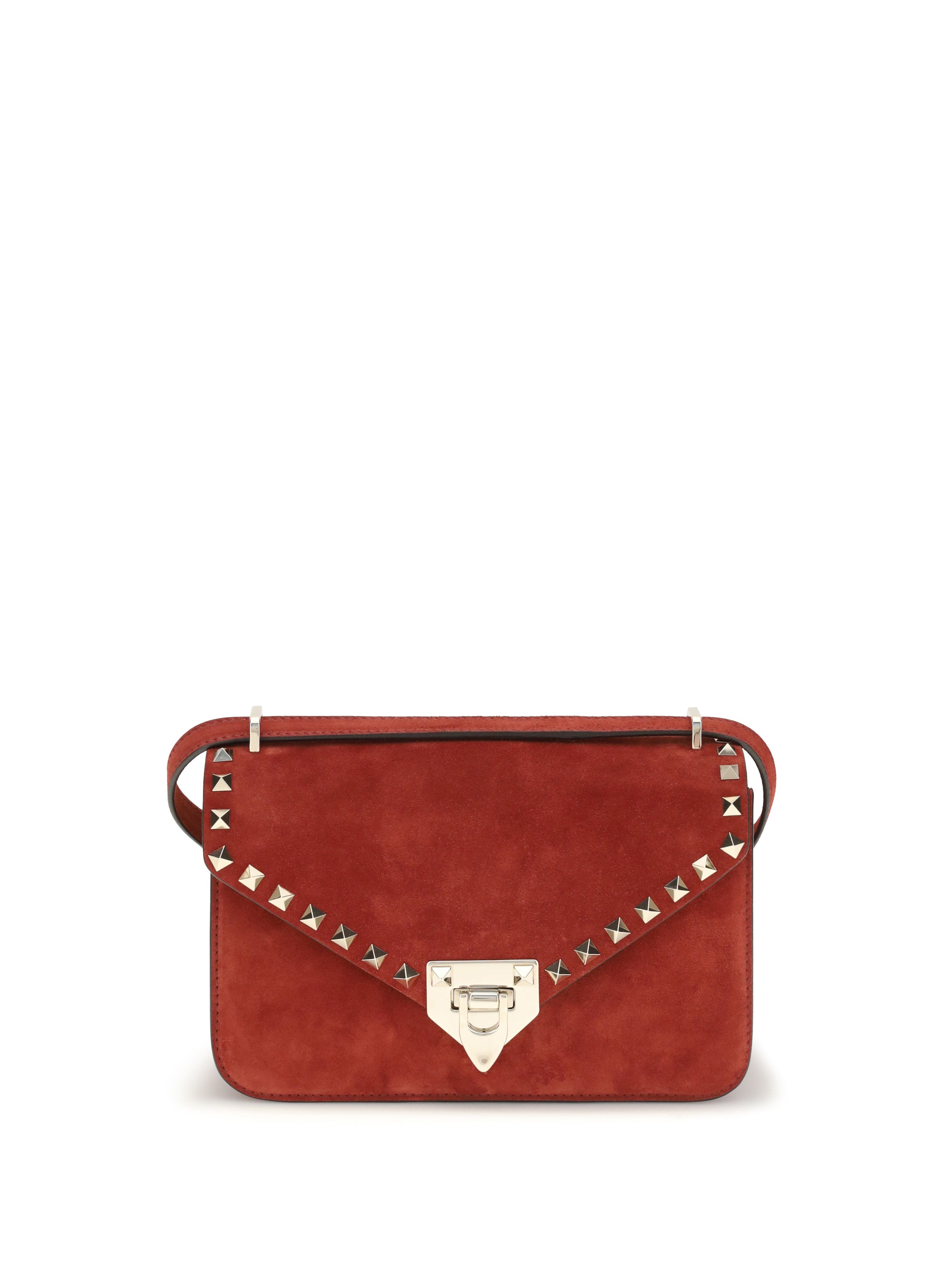 Valentino Garavani Women Rockstud Mini Suede Shoulder Bag