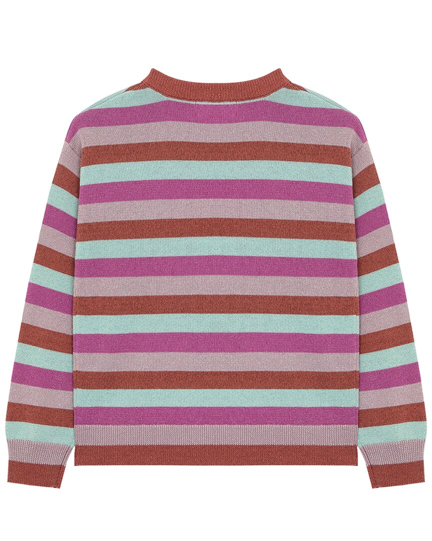 Peek Metallic Stripe Sweater
