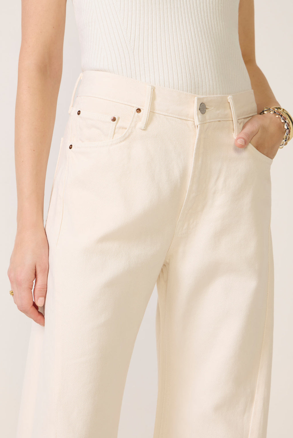 Women's The Lemon Twist Sneak Wide Leg Jean