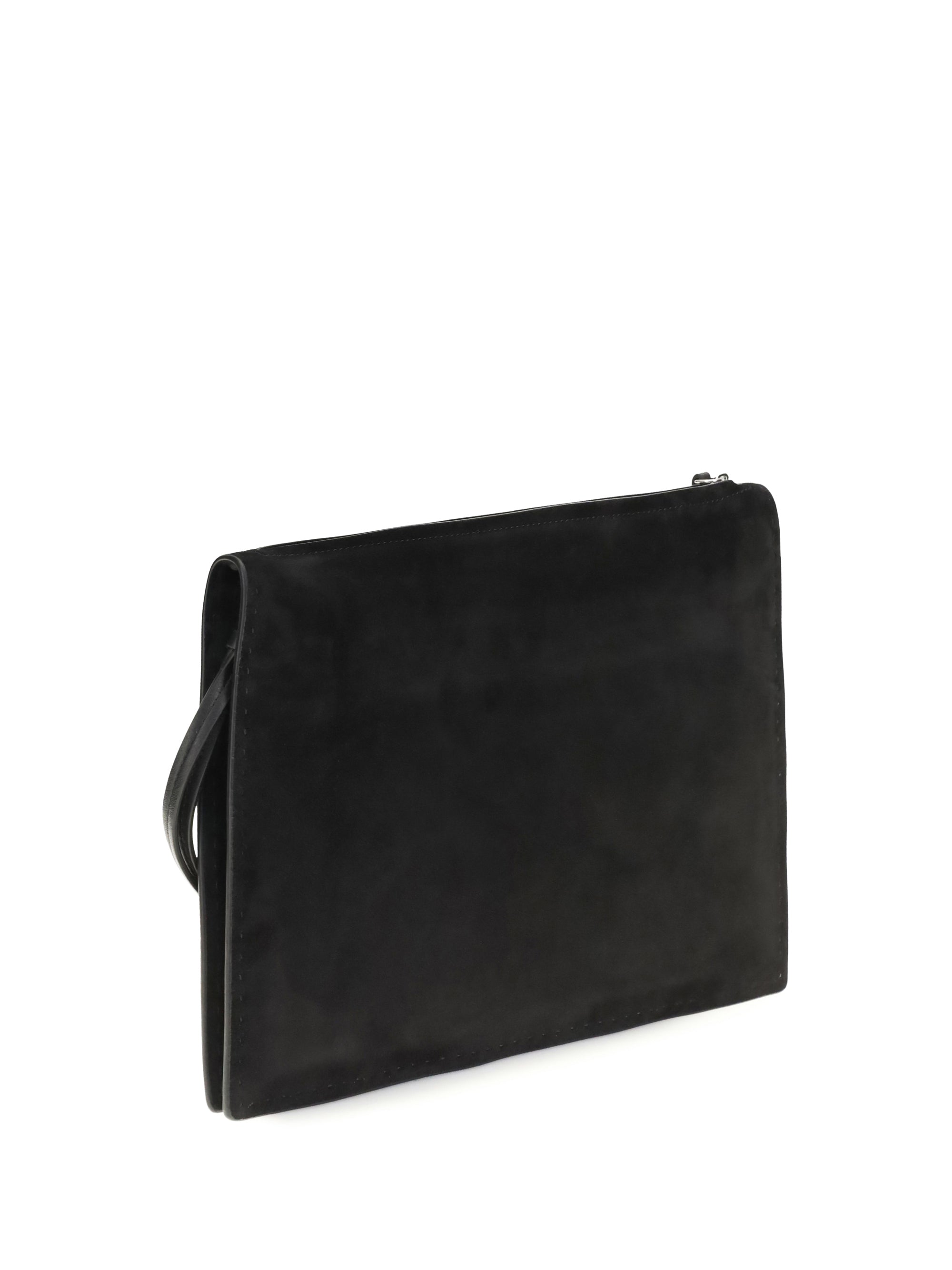 Phoebe Philo Women Glove Suede Clutch