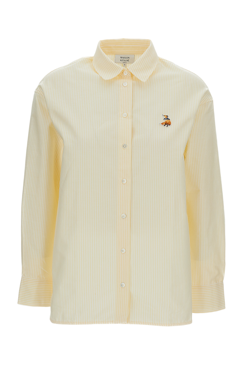 Yellow Dreaming Fox Casual Shirt