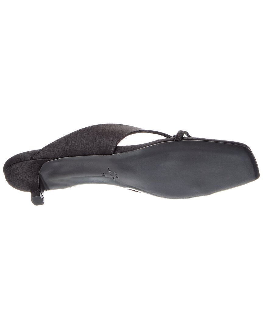 TOTEME Bow Satin Sandal