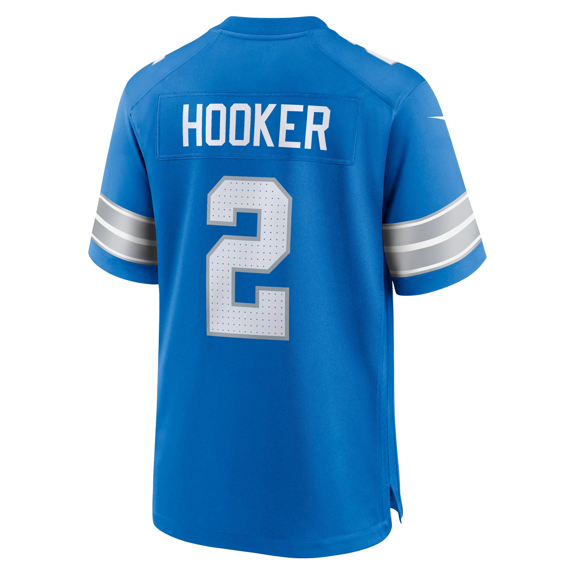 Detroit Lions Hendon Hooker Blue Team Game Jersey