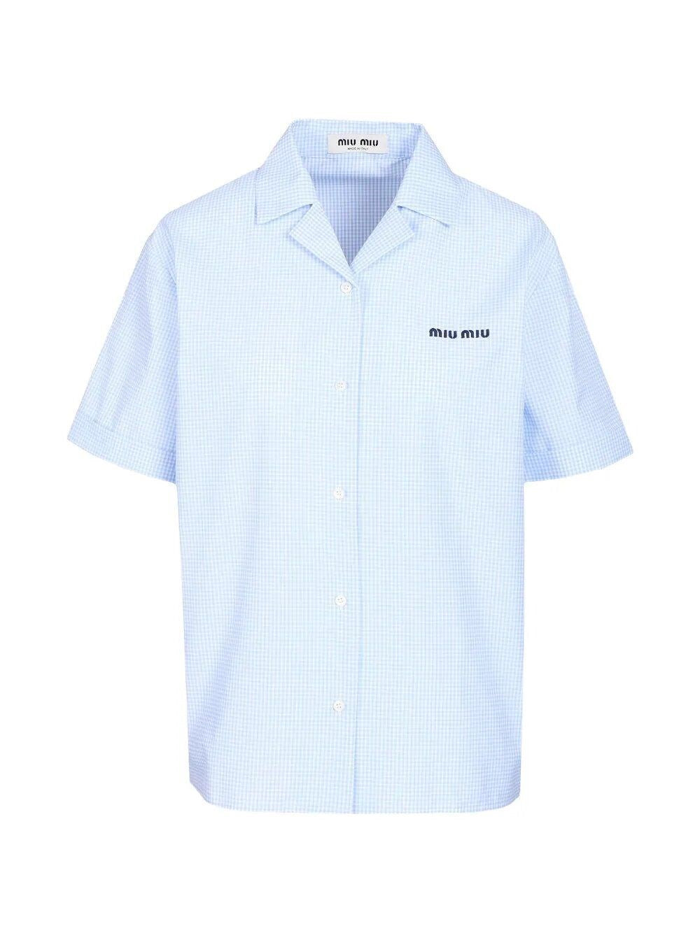 Miu Miu Women Vichy Shirt