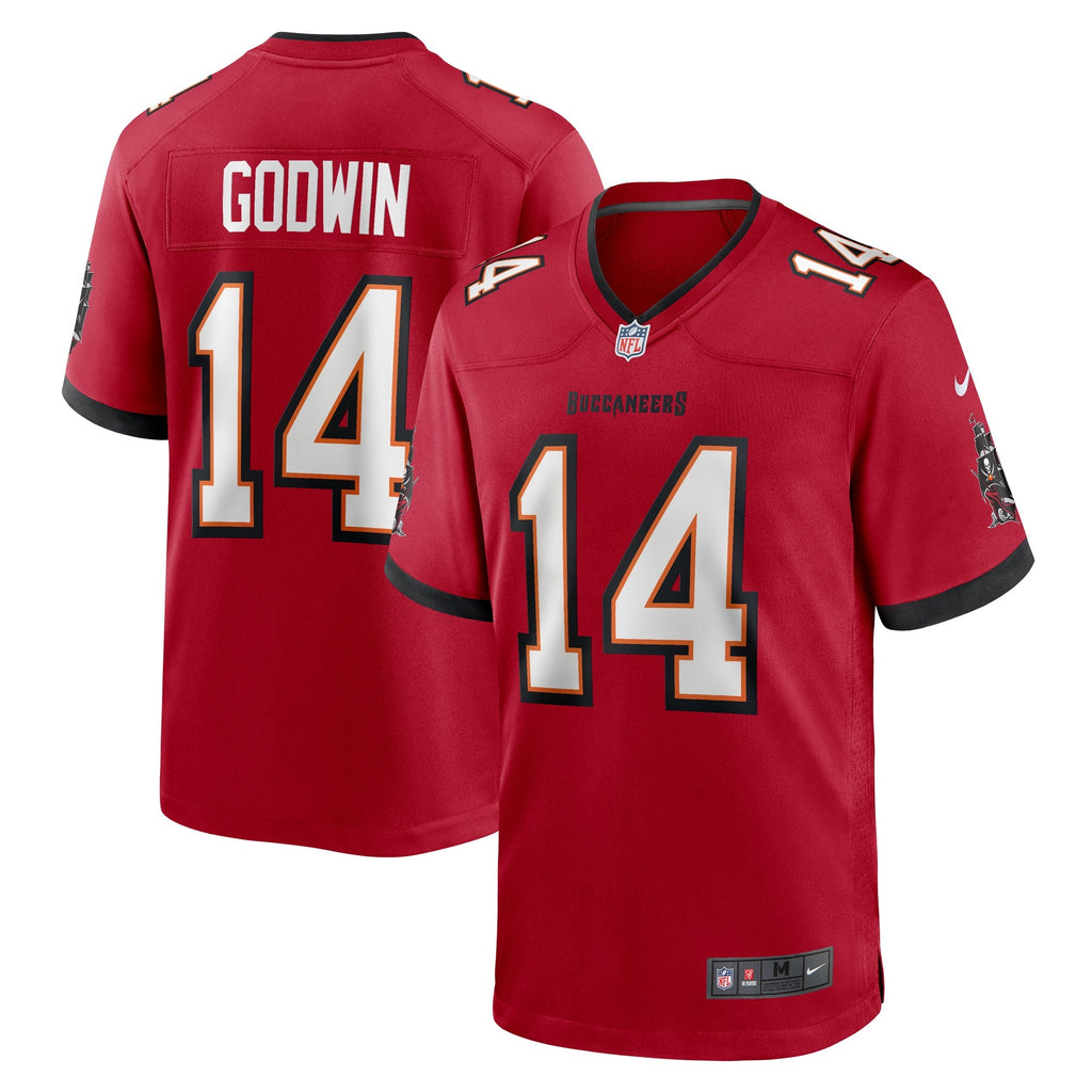 Tampa Bay Buccaneers Chris Godwin Red Game Jersey