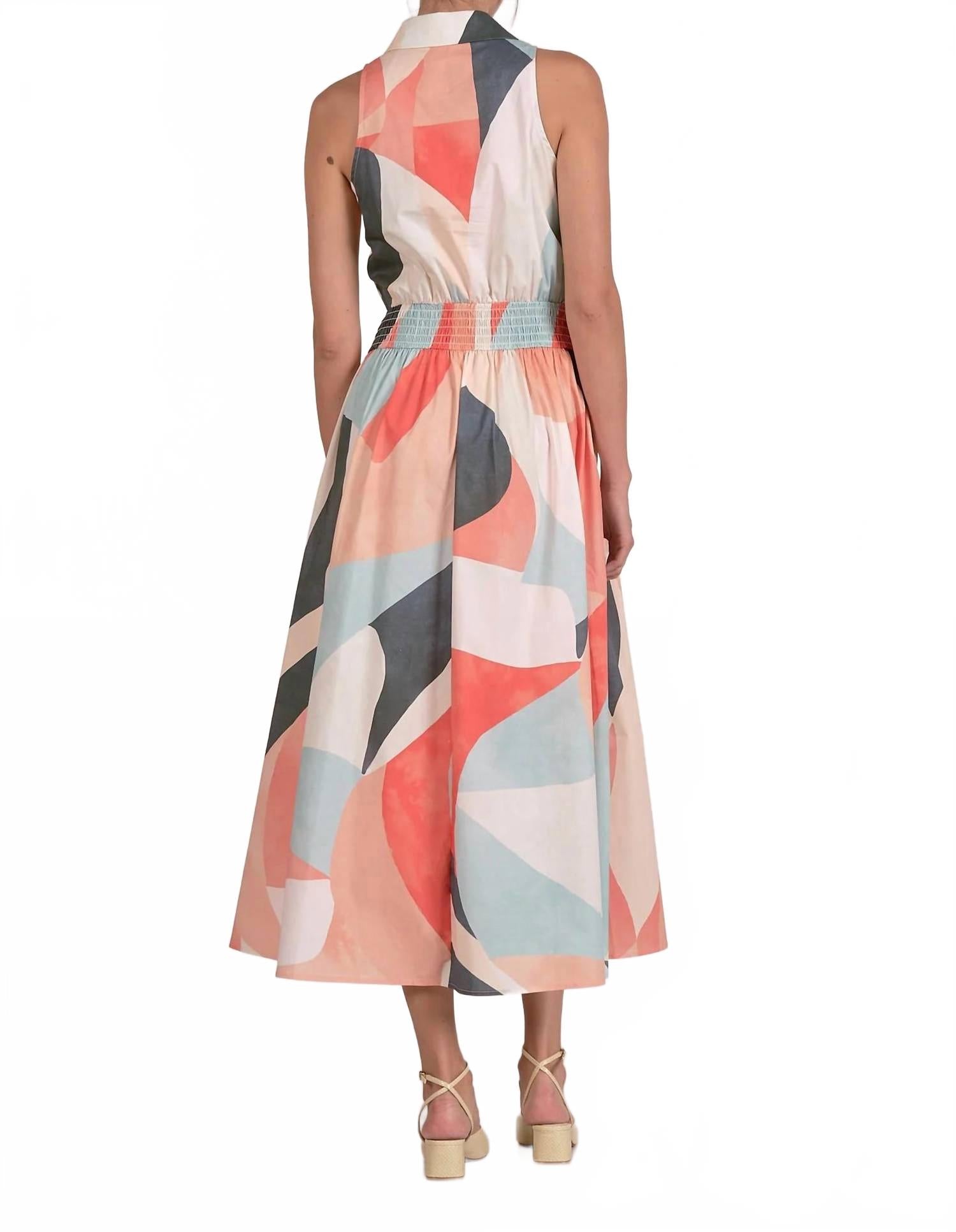 Prism Pop Maxi Dress In Multicolor