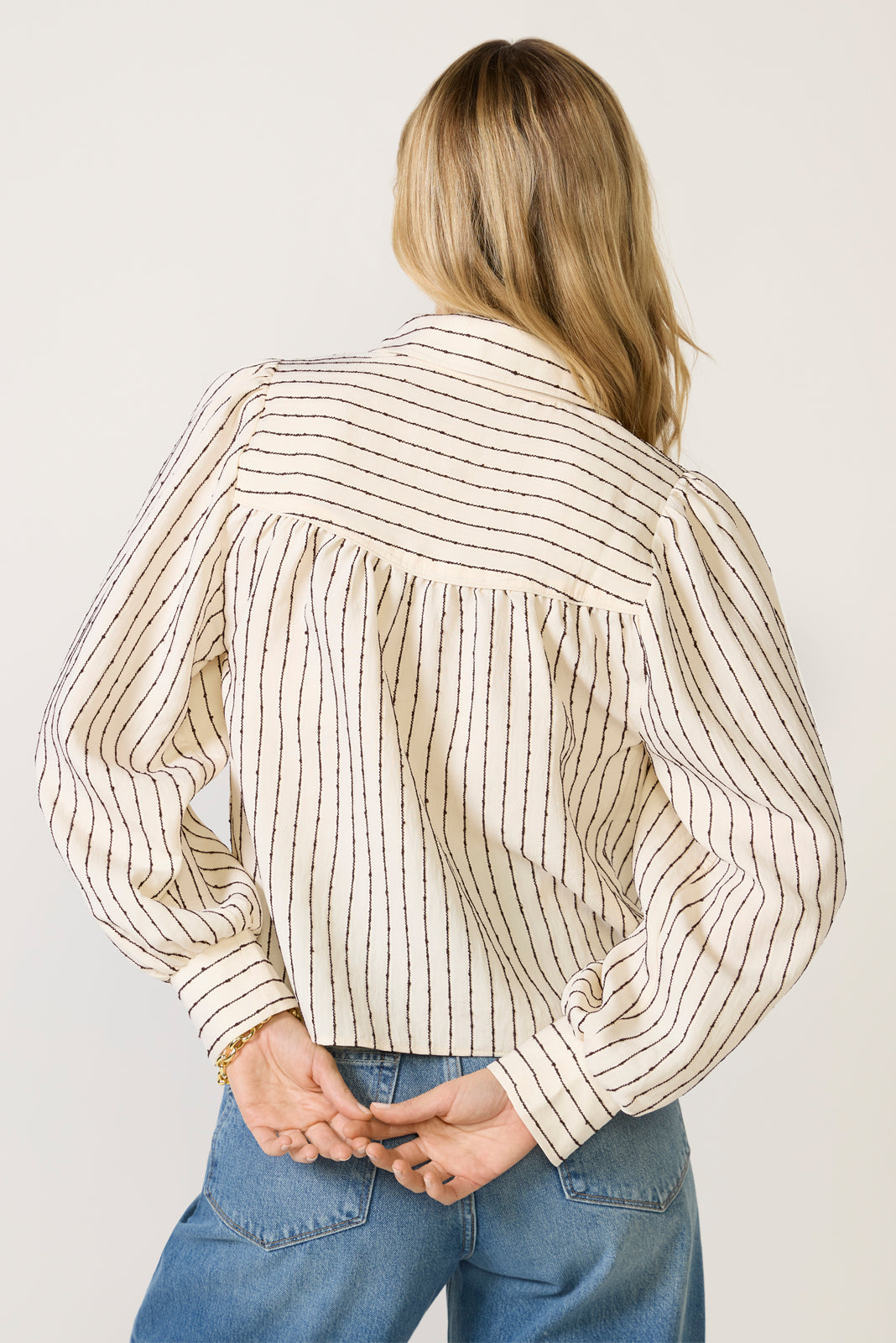 Women's Sadie Slub Stripe Shirt