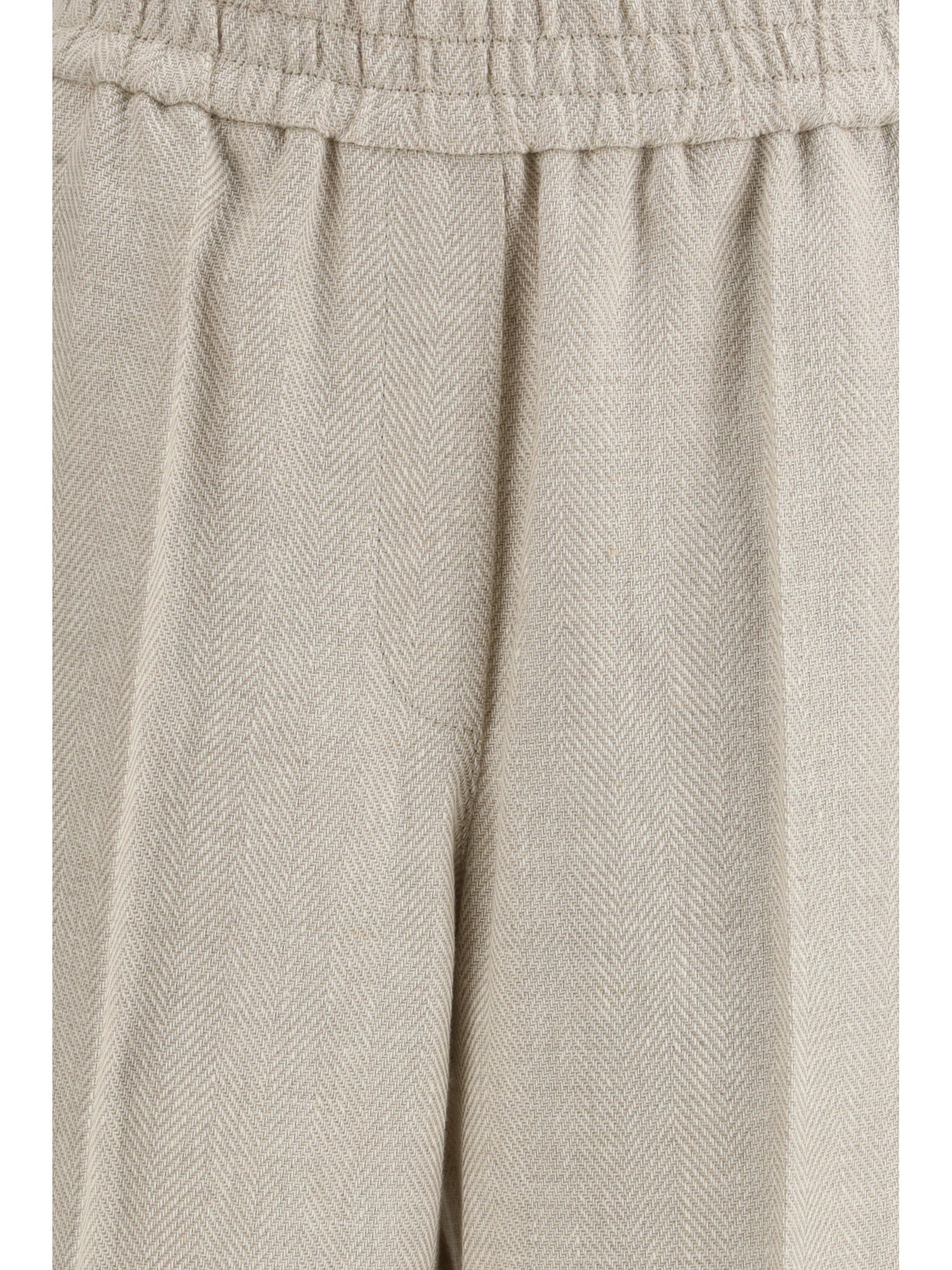 Brunello Cucinelli Women Elasticated-Waistband Pants