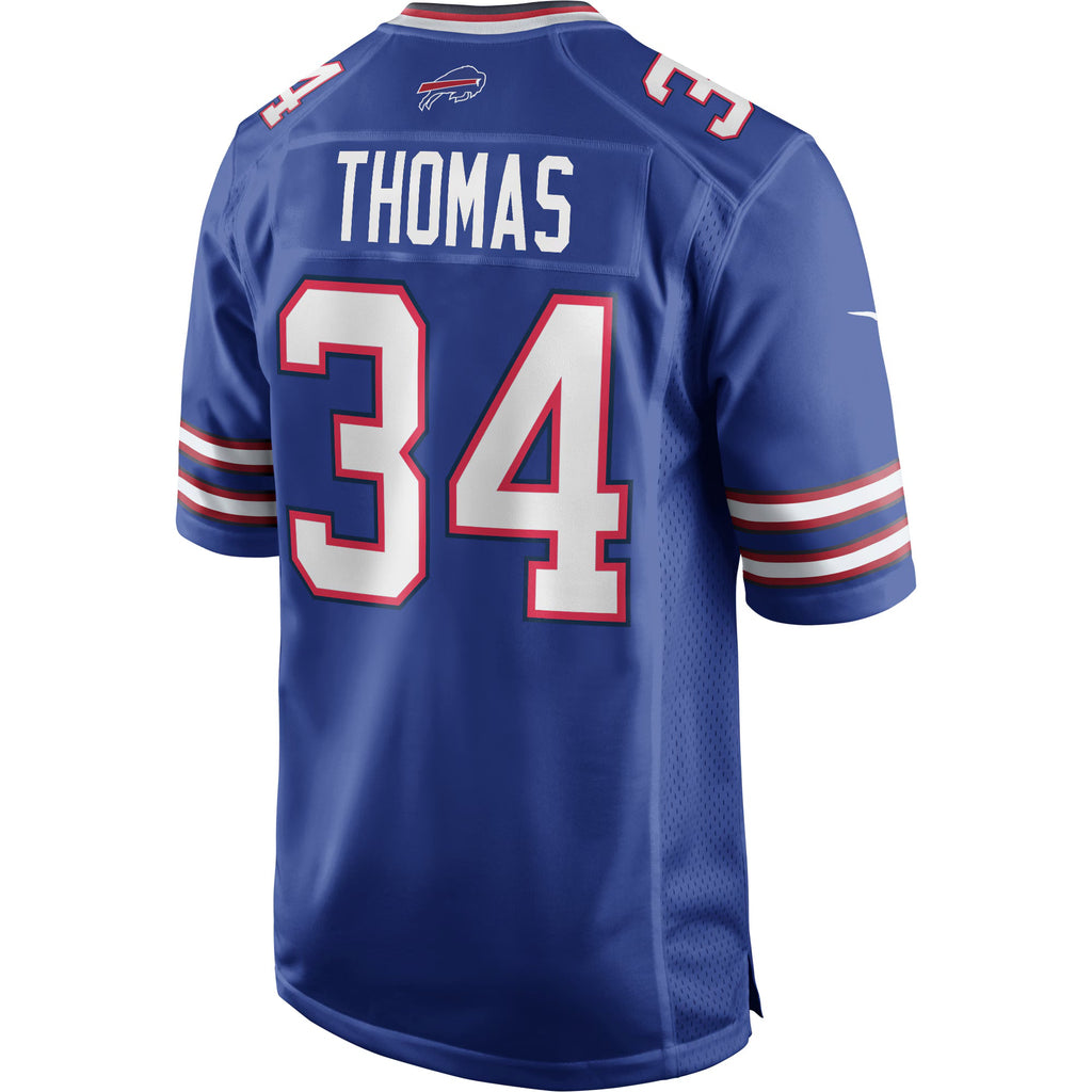 Buffalo Bills Thurman Thomas Royal Game Retired Player Jersey