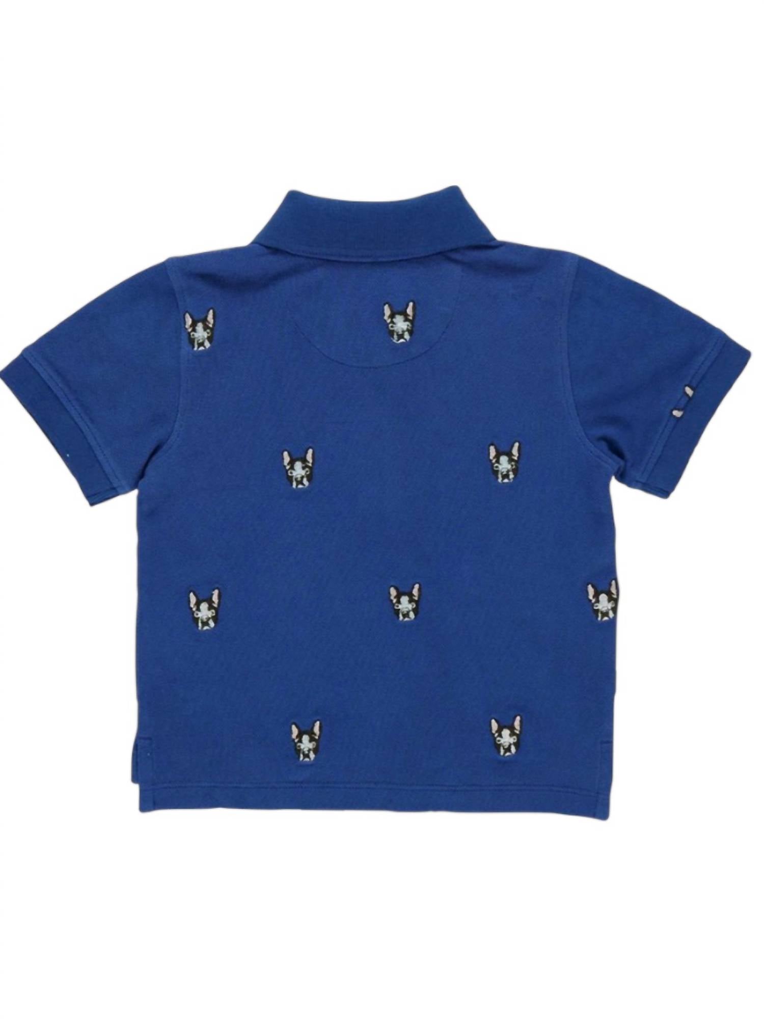 Boy's Bulldog Alec Polo Shirt In Blue