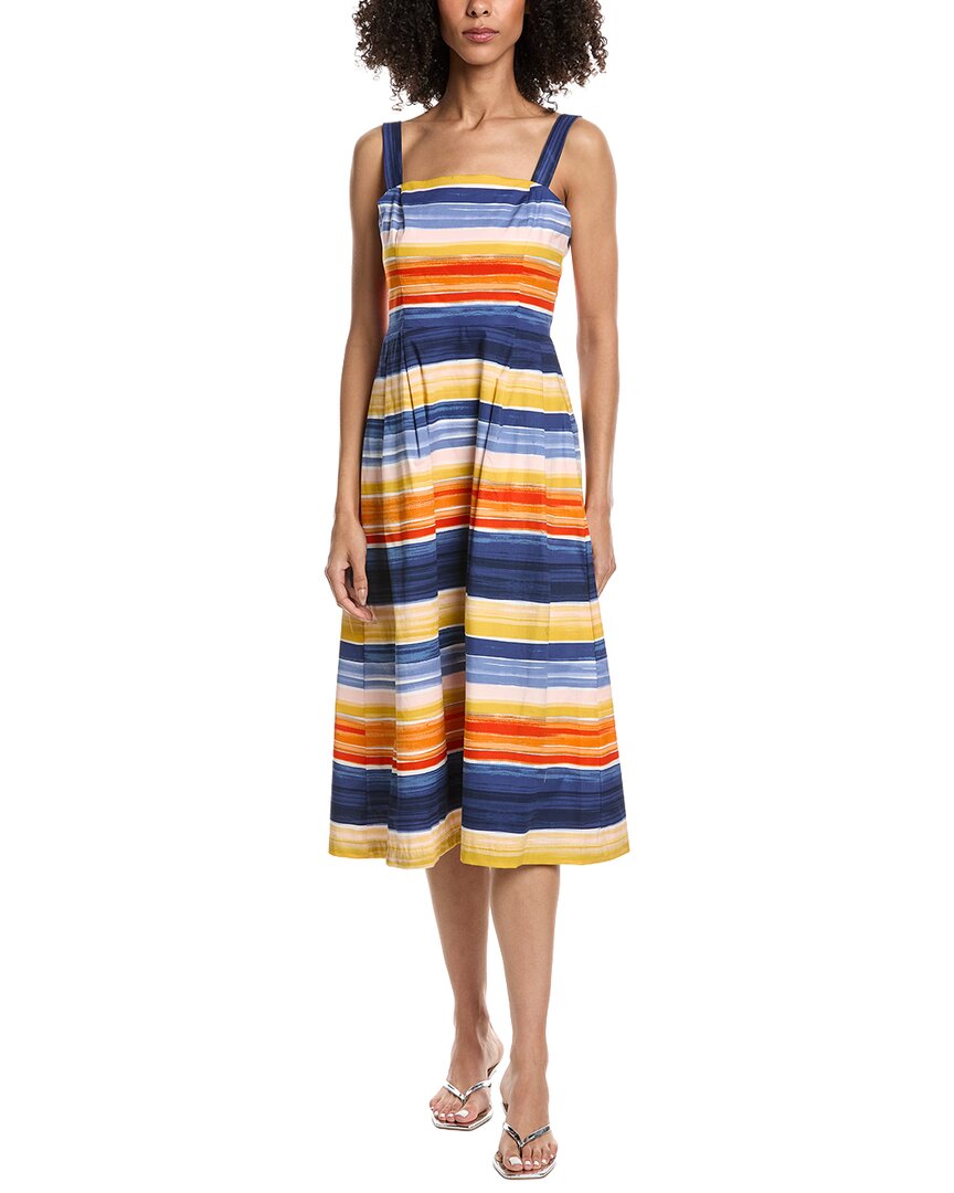 Julia Jordan Poplin Midi Dress