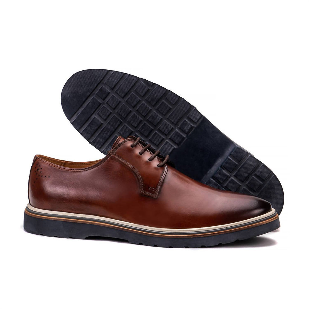 Men's Verona Derby Dress Shoe In Whiskey