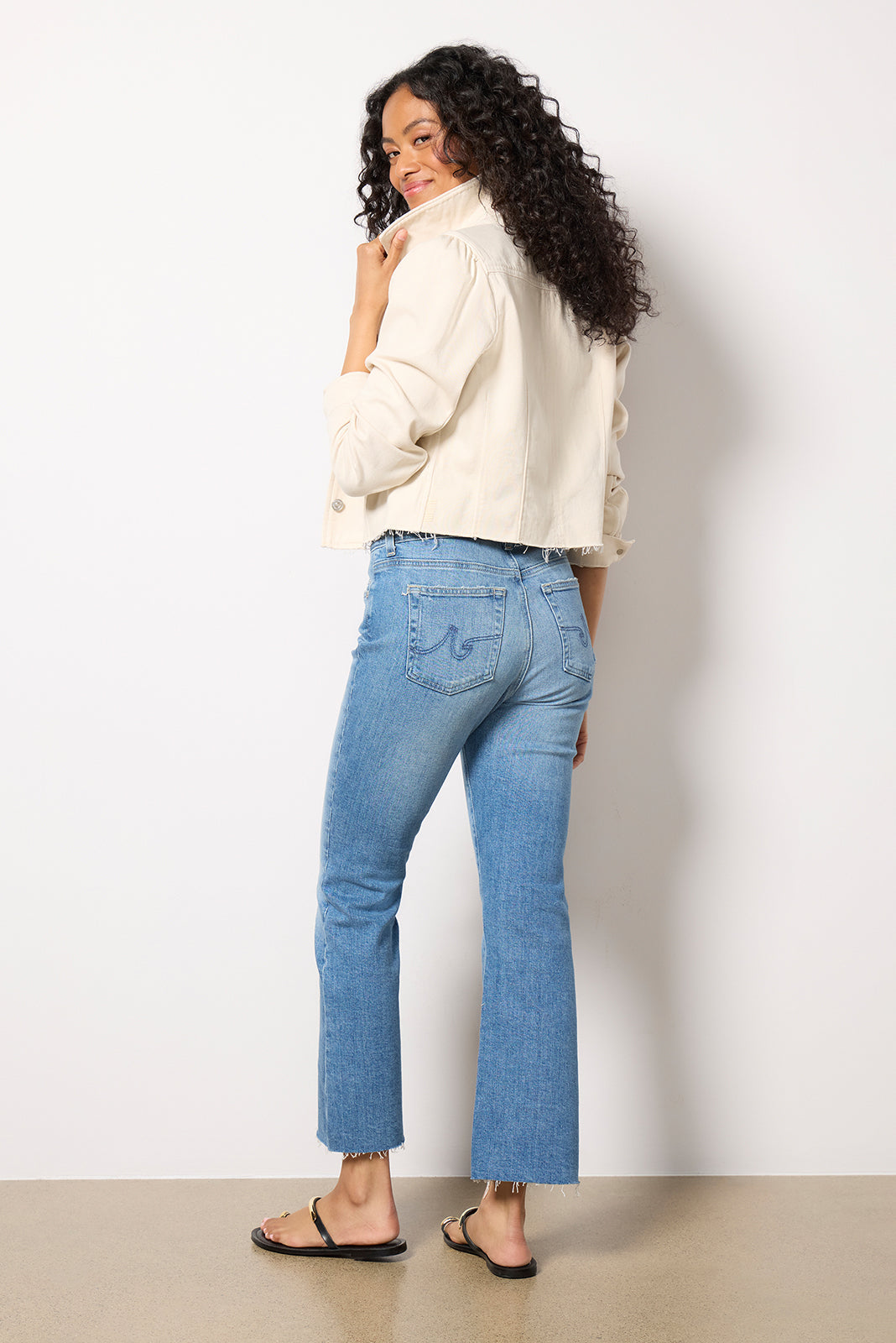 Women's Farrah Crop Boot Jeans