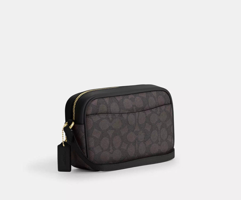 NWT Coach Mini Jamie Camera Crossbody Bag In Signature Canvas