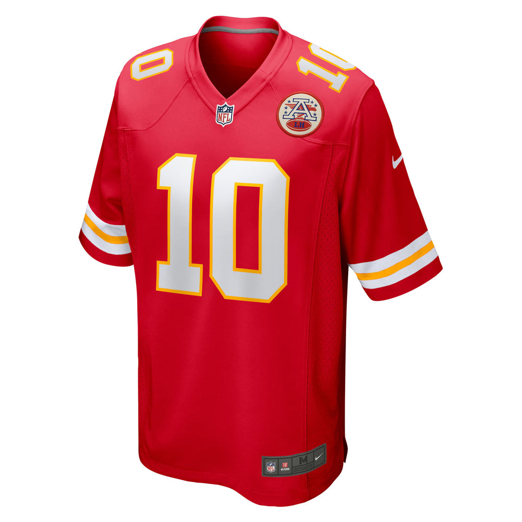 Kansas City Chiefs Isiah Pacheco Red Game Player Jersey