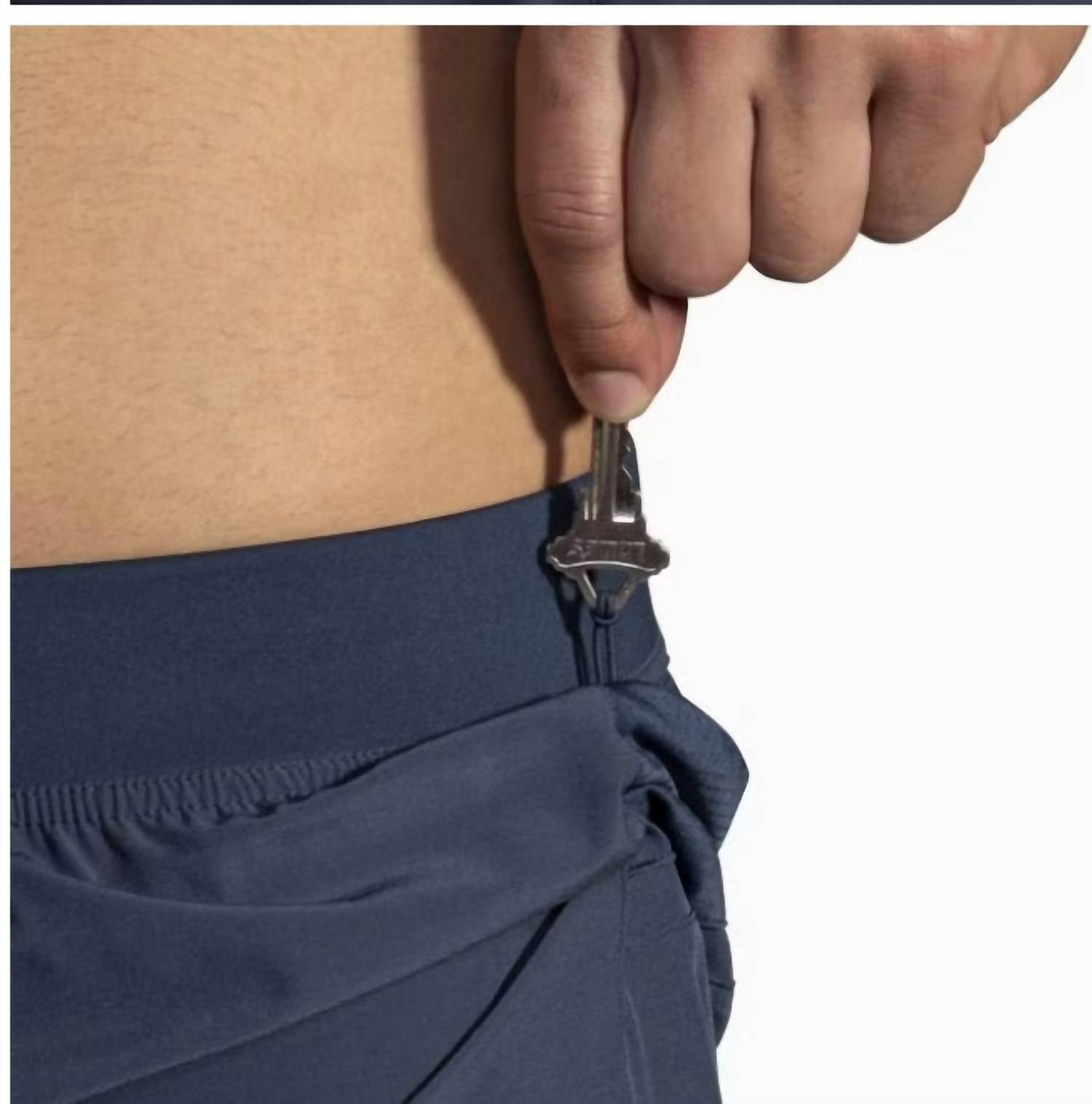 Sherpa 7" 2-In-1 Shorts In Blue Slate