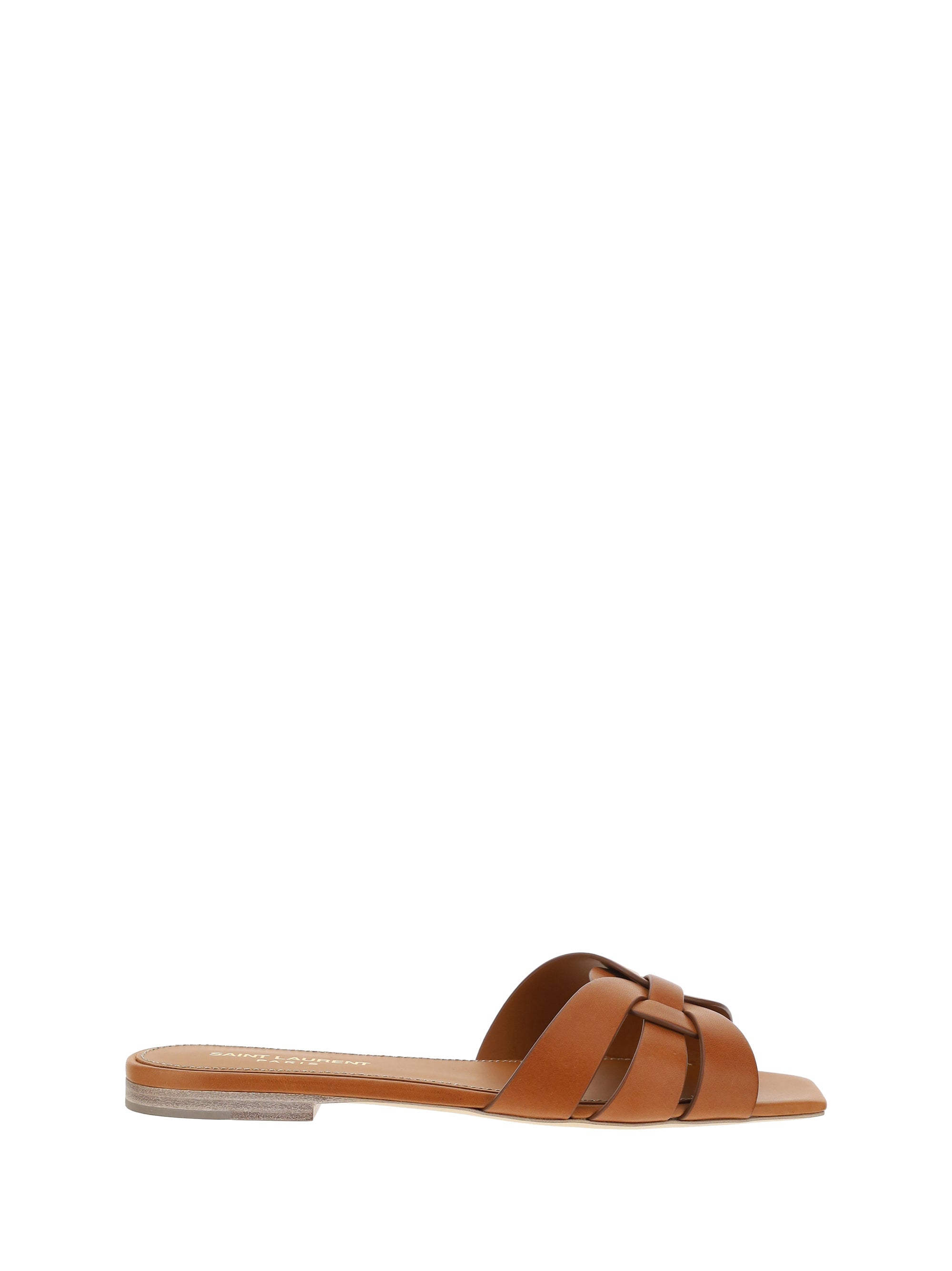 Saint Laurent Women Leather Sandals