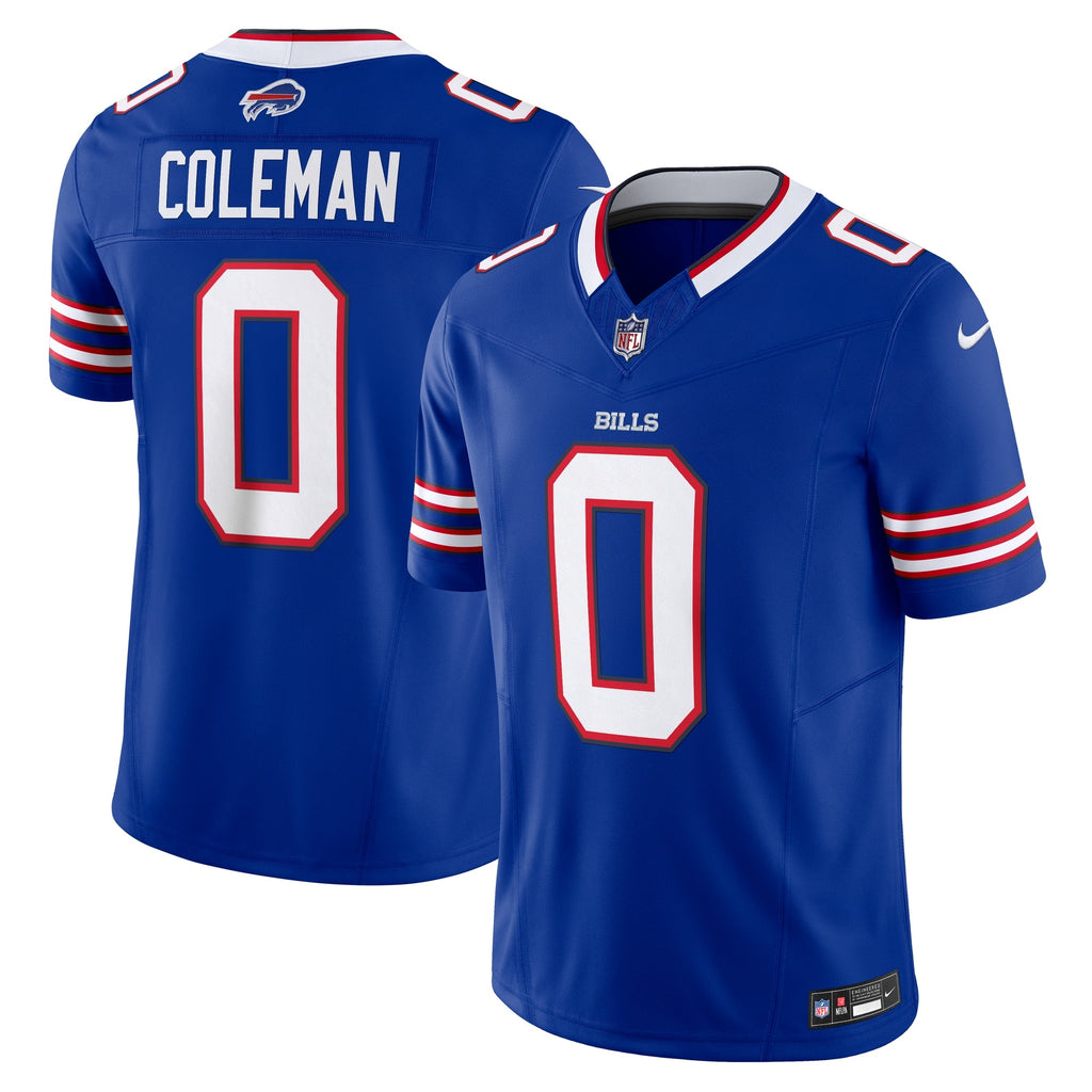 Buffalo Bills Keon Coleman Royal Team Vapor F.U.S.E. Limited Jersey