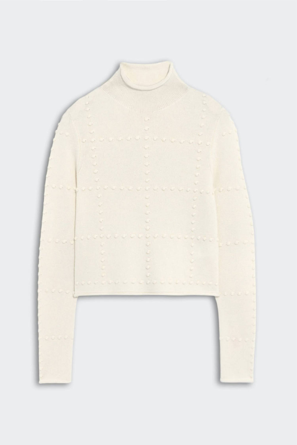 Popcorn Sweater In Cream