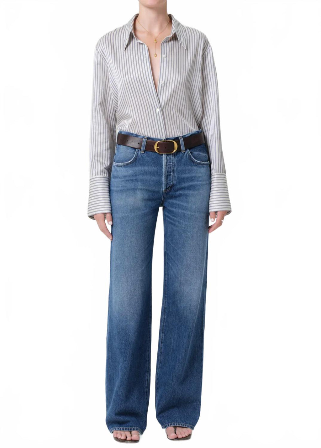 Annina Lightweight Straight Leg Jeans In Avant