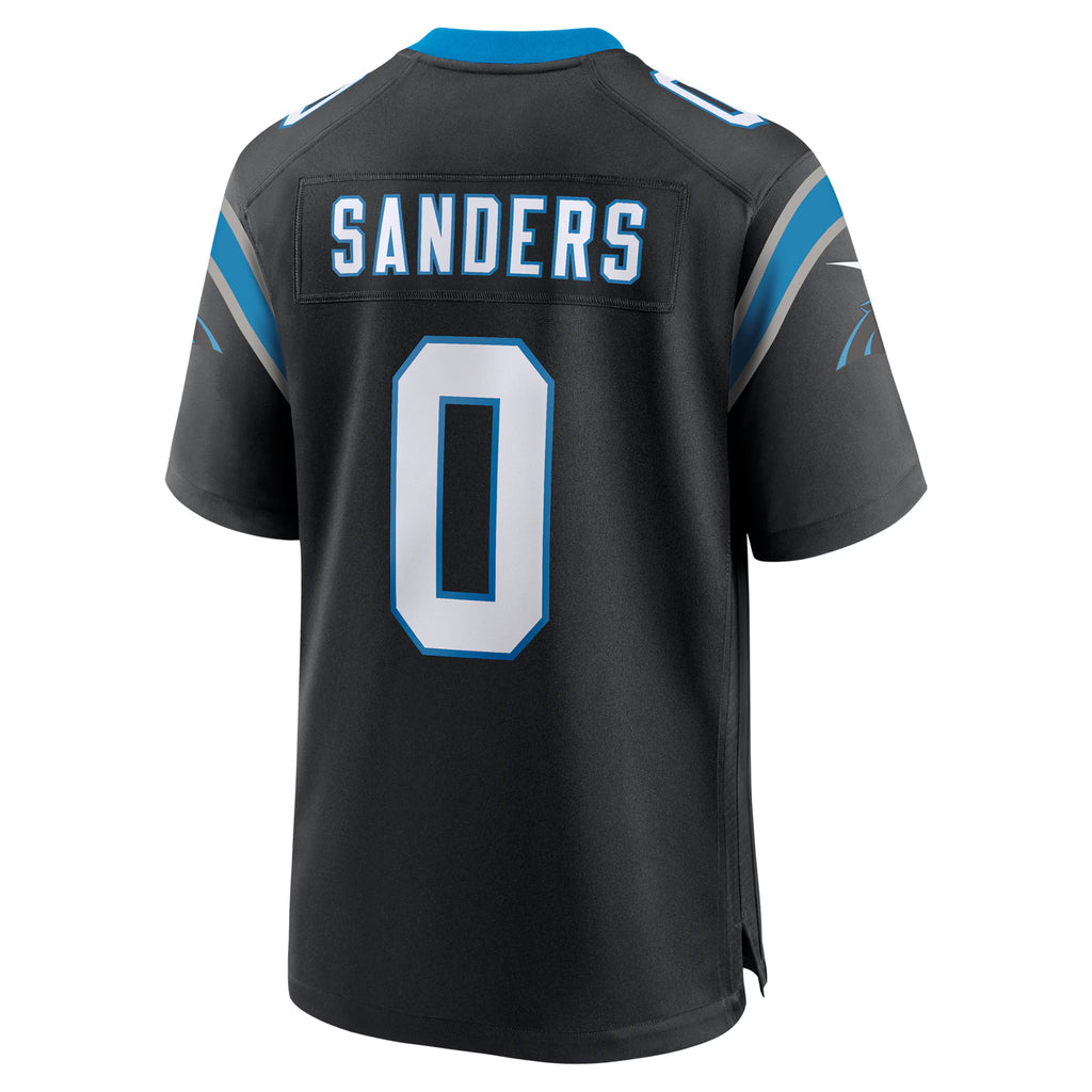 Carolina Panthers Ja'Tavion Sanders Black Game Jersey
