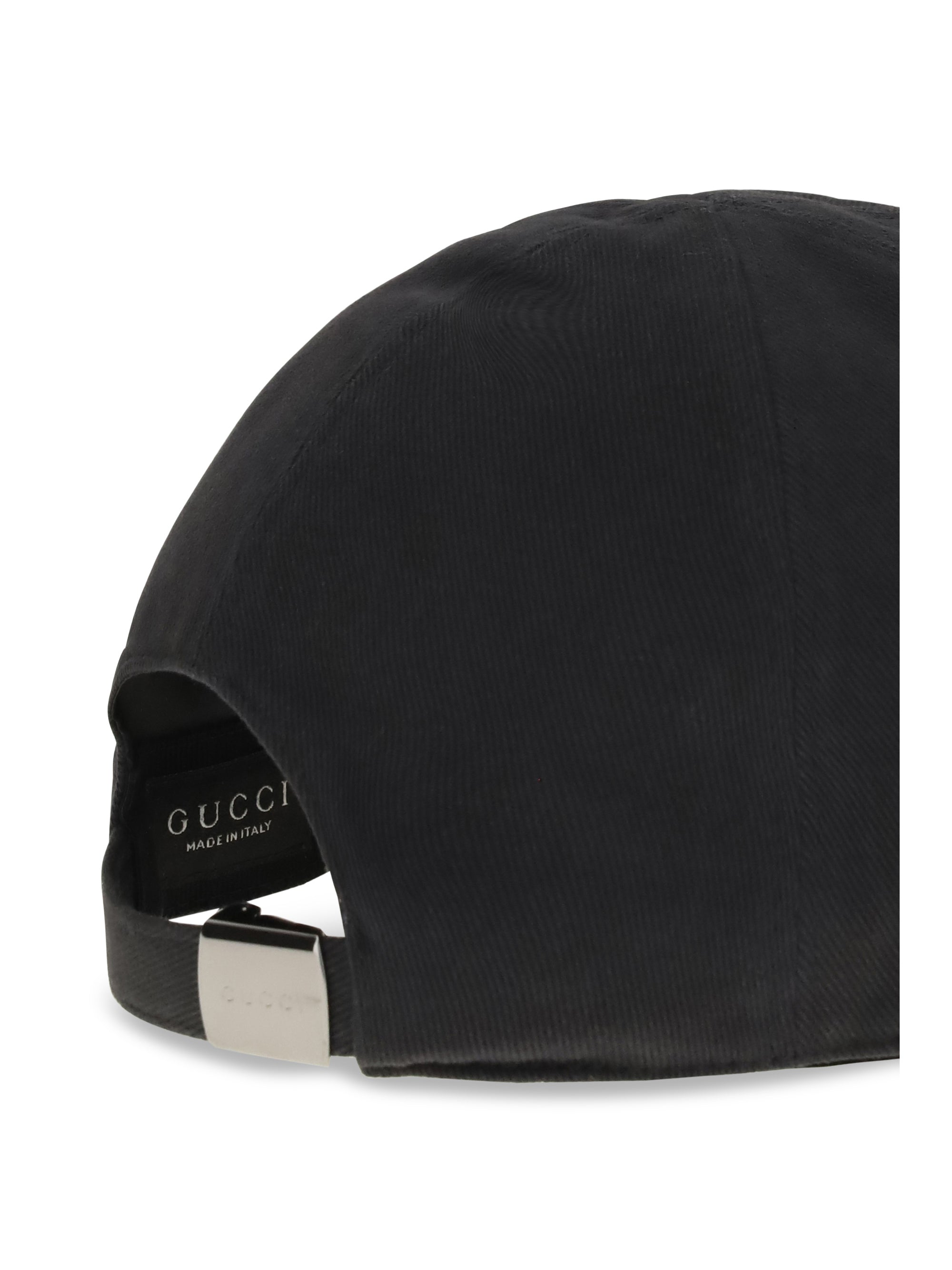 Gucci Men Cotton Baseball Cap With Embroidery
