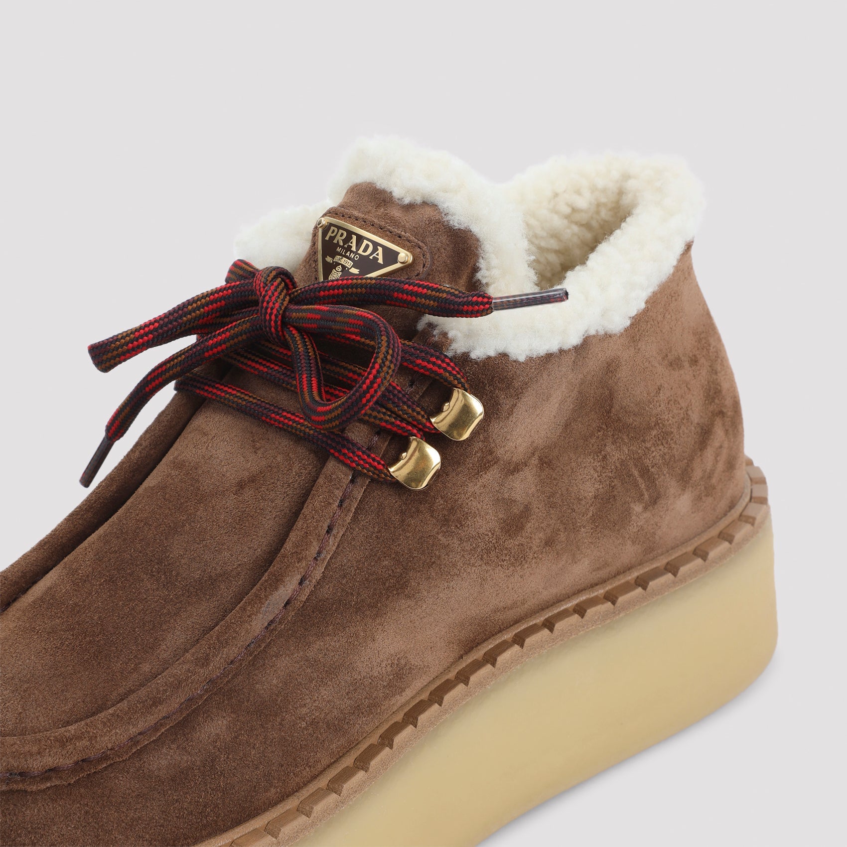 Prada Lace-Up Ankle Boots Women
