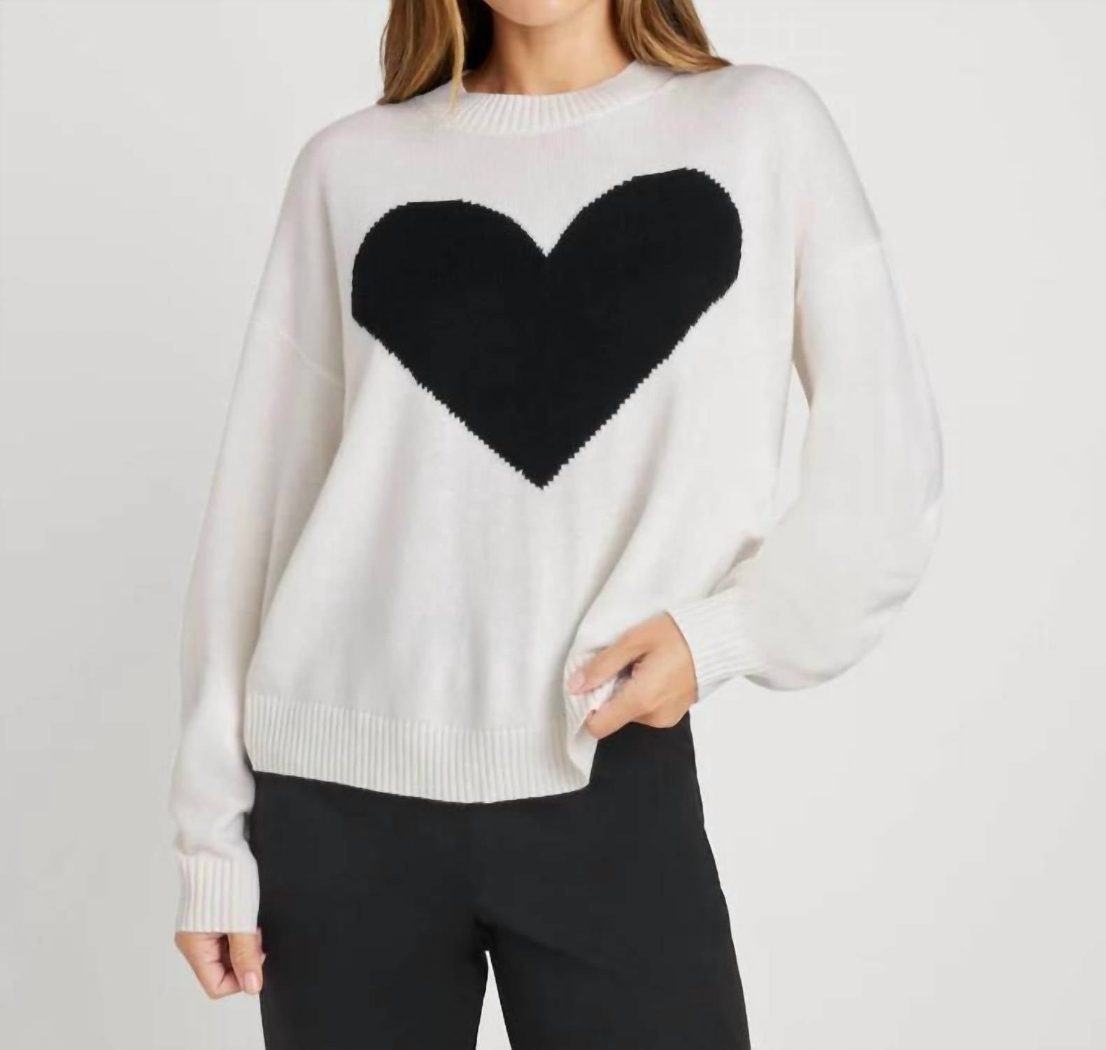Layton Love Sweater In Ice