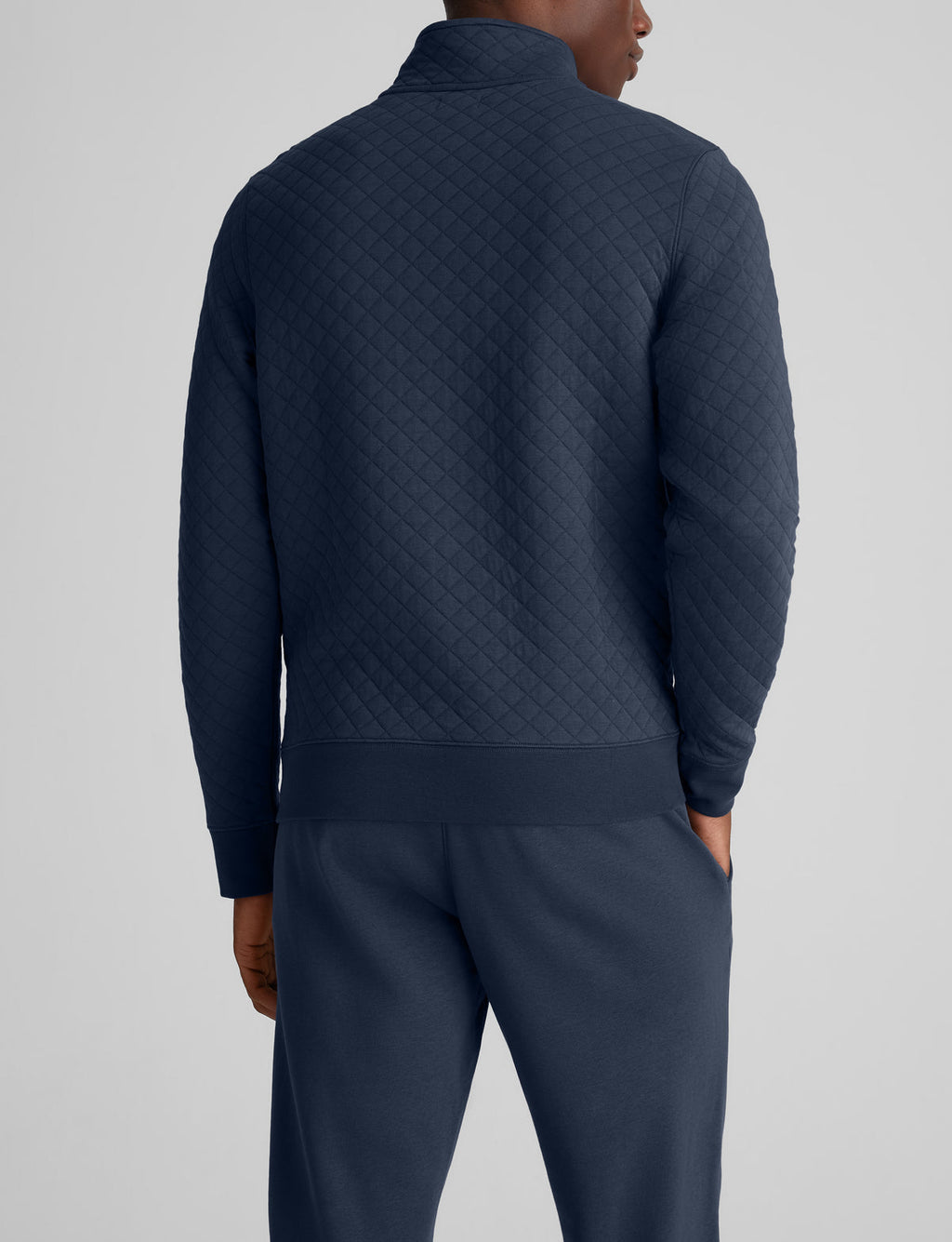 Men's Quilted Quarter Zip