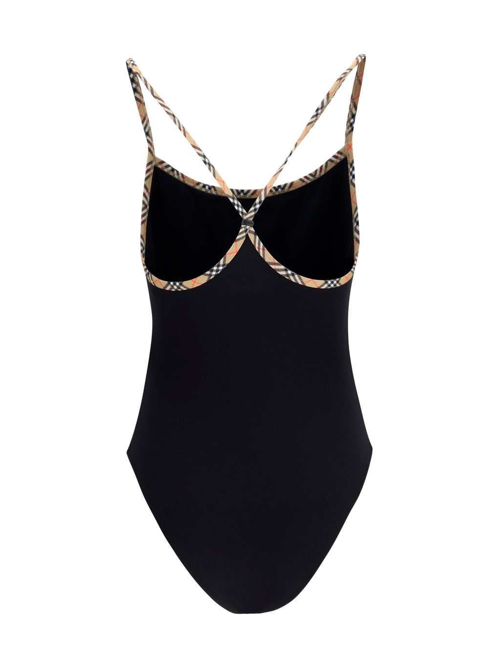 Burberry Women Check Trim Swimsuit