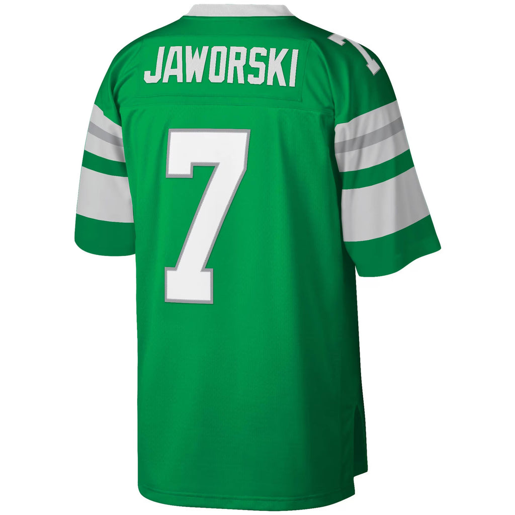 Philadelphia Eagles Ron Jaworski Mitchell & Ness Kelly Green Legacy Replica Jersey