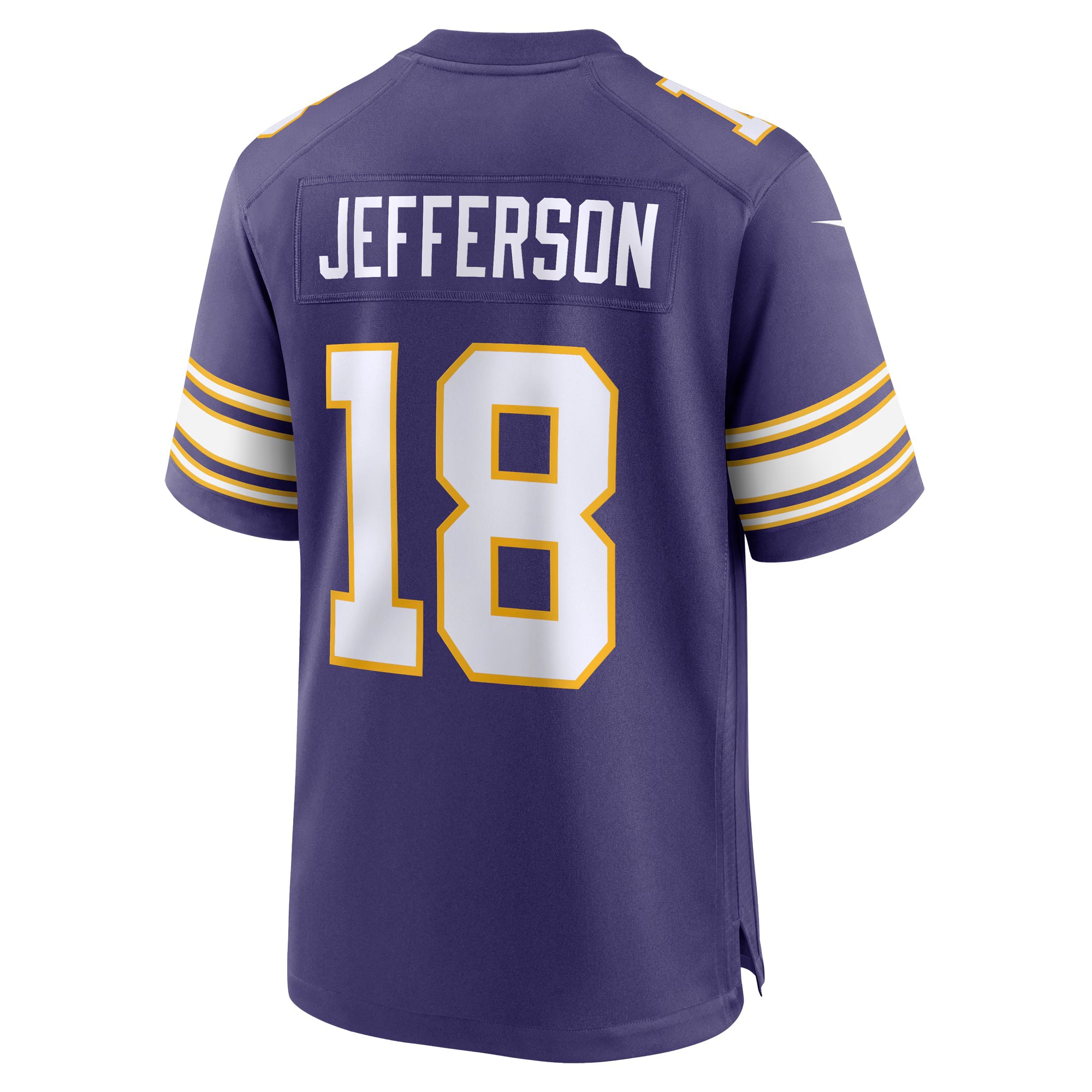 Minnesota Vikings Justin Jefferson Purple Classic Player Game Jersey