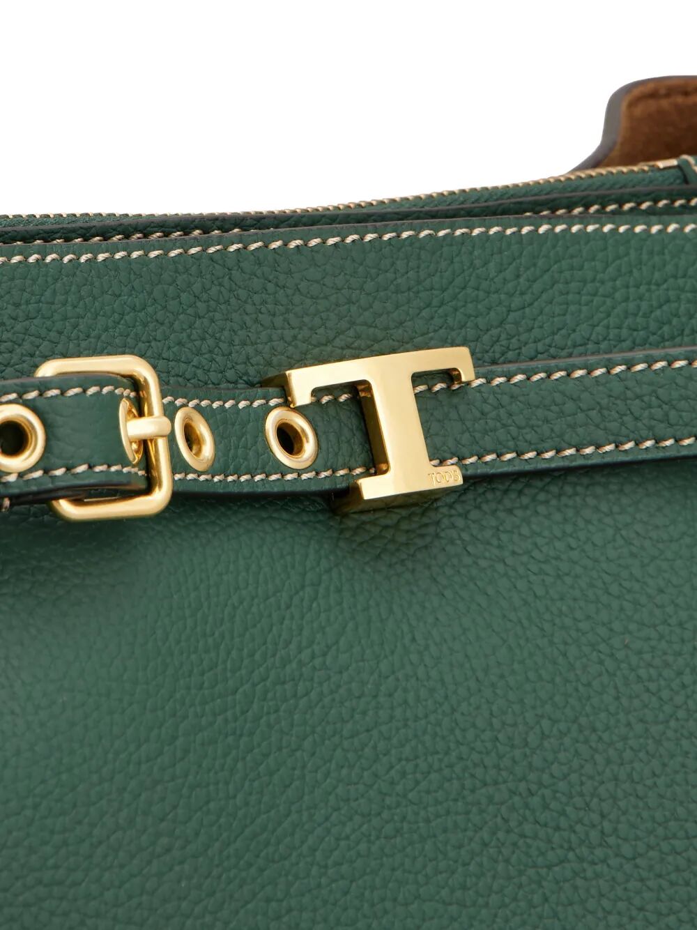 Tod's Women Leather Mini Handbag With T-Timeless Accessory And Detachable Strap