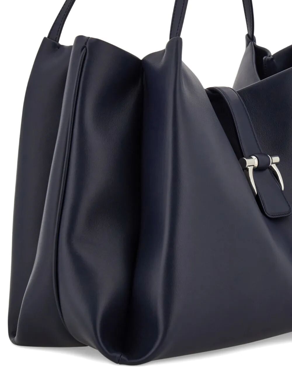 Ferragamo Women Large Leather Softened Tote Bag
