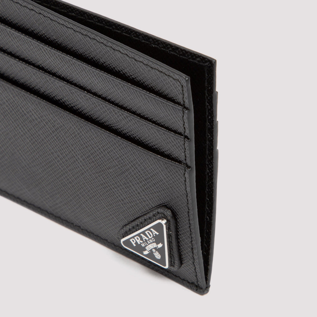 Prada Saffiano Sleek Card Holder Men