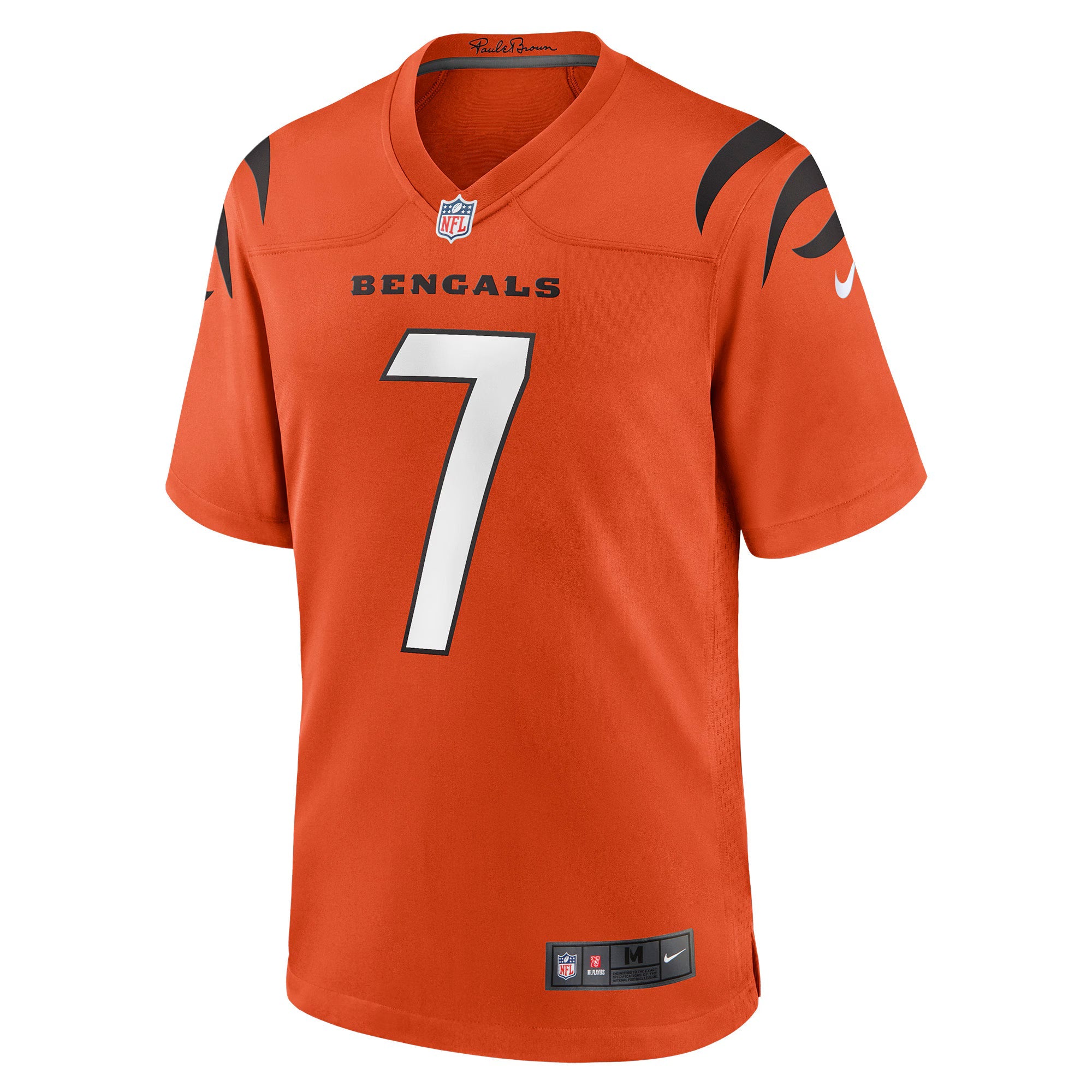 Cincinnati Bengals Boomer Esiason Orange Retired Player Alternate Game Jersey