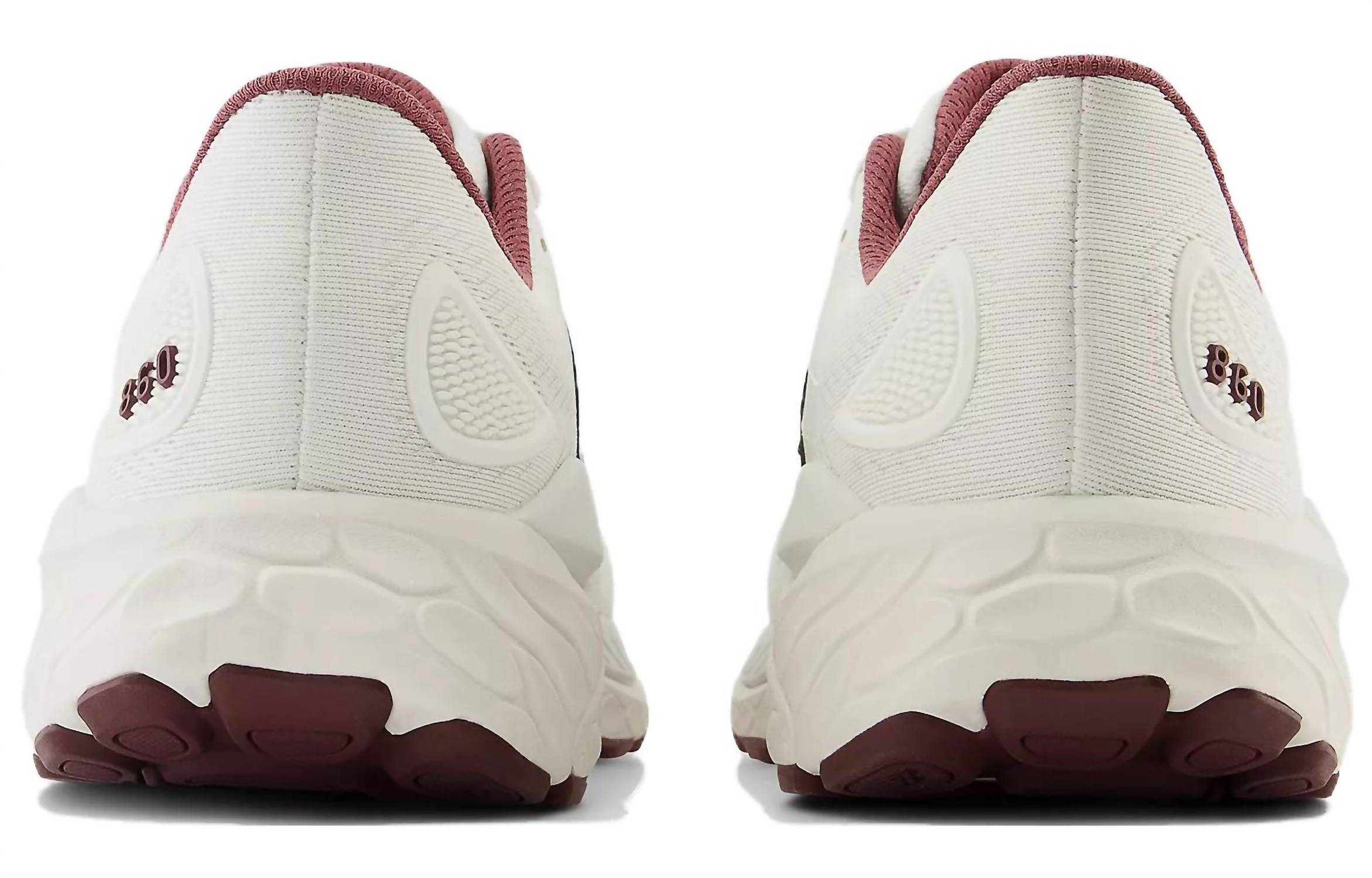 Men's Fresh Foam X 860V13 Running Shoes In White Burgundy