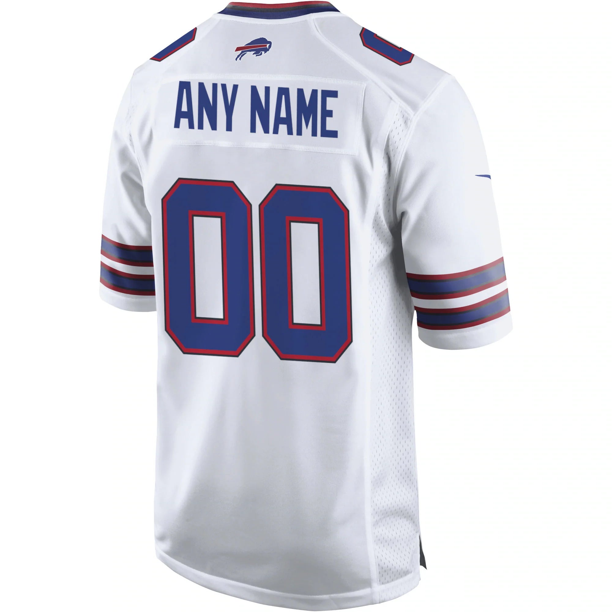 Buffalo Bills White Custom Game Jersey