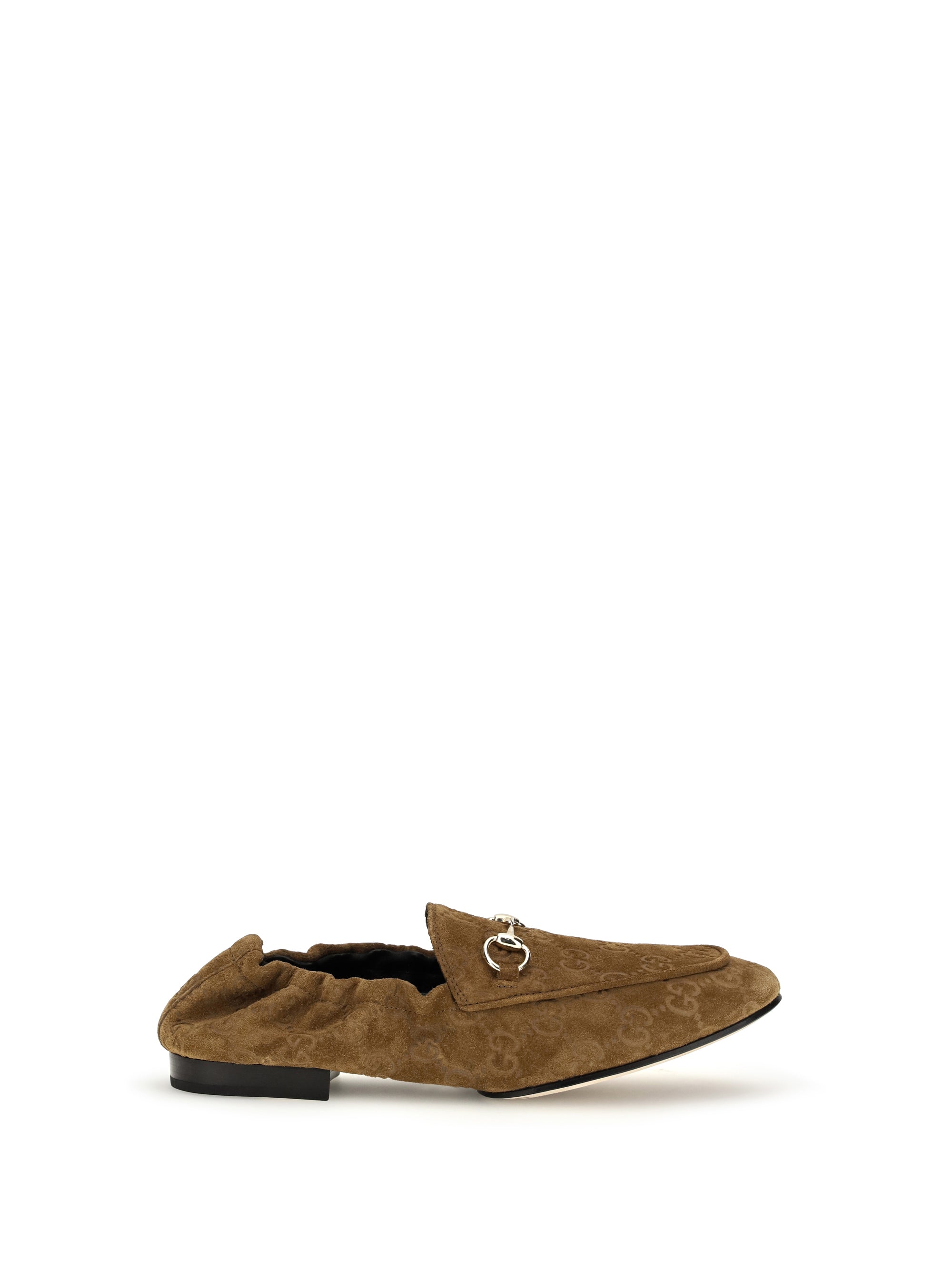 Gucci Women Gg Suede Loafers