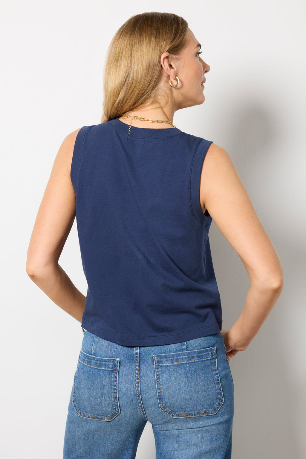 Women's Jayla Embroidered Muscle Top