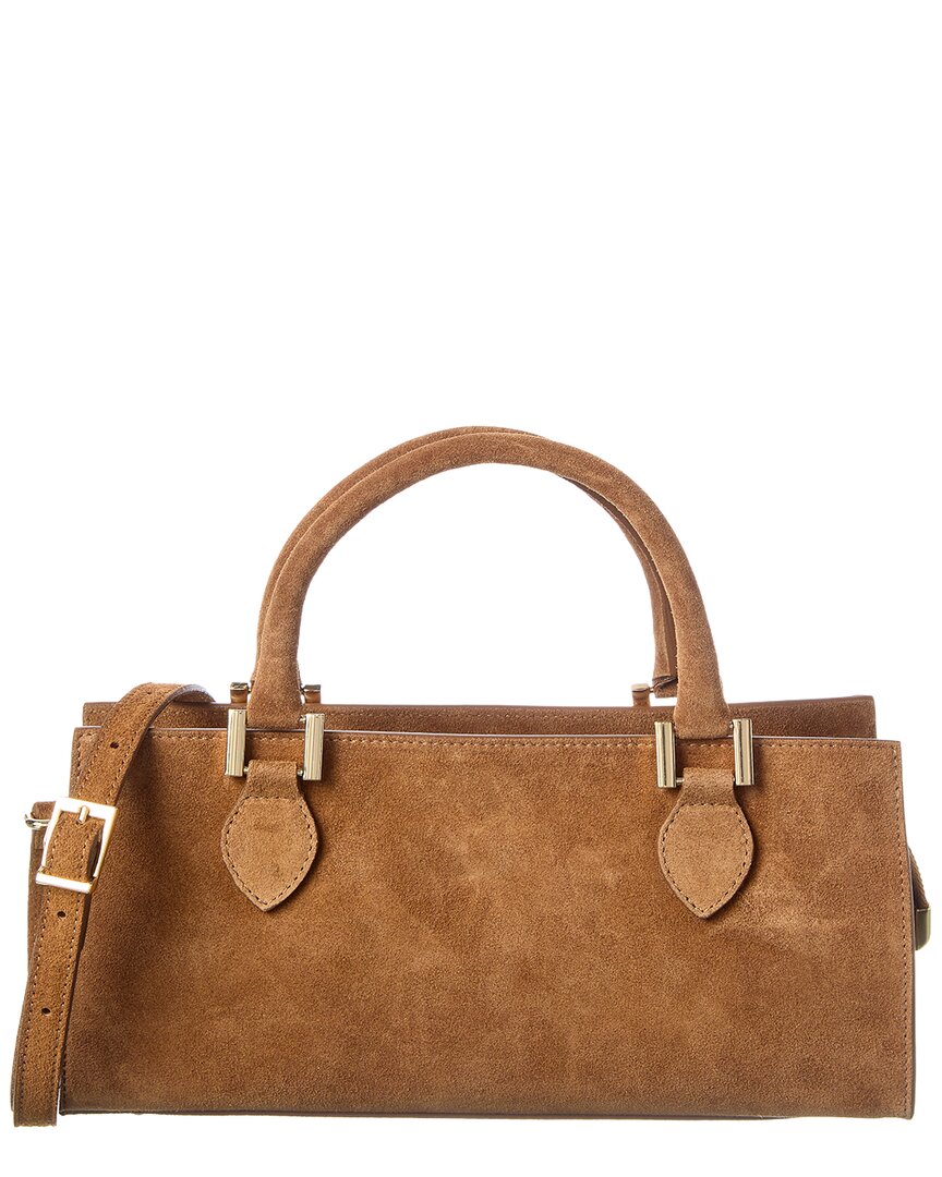 Isabella Rossetti Rosalind Suede Handbag